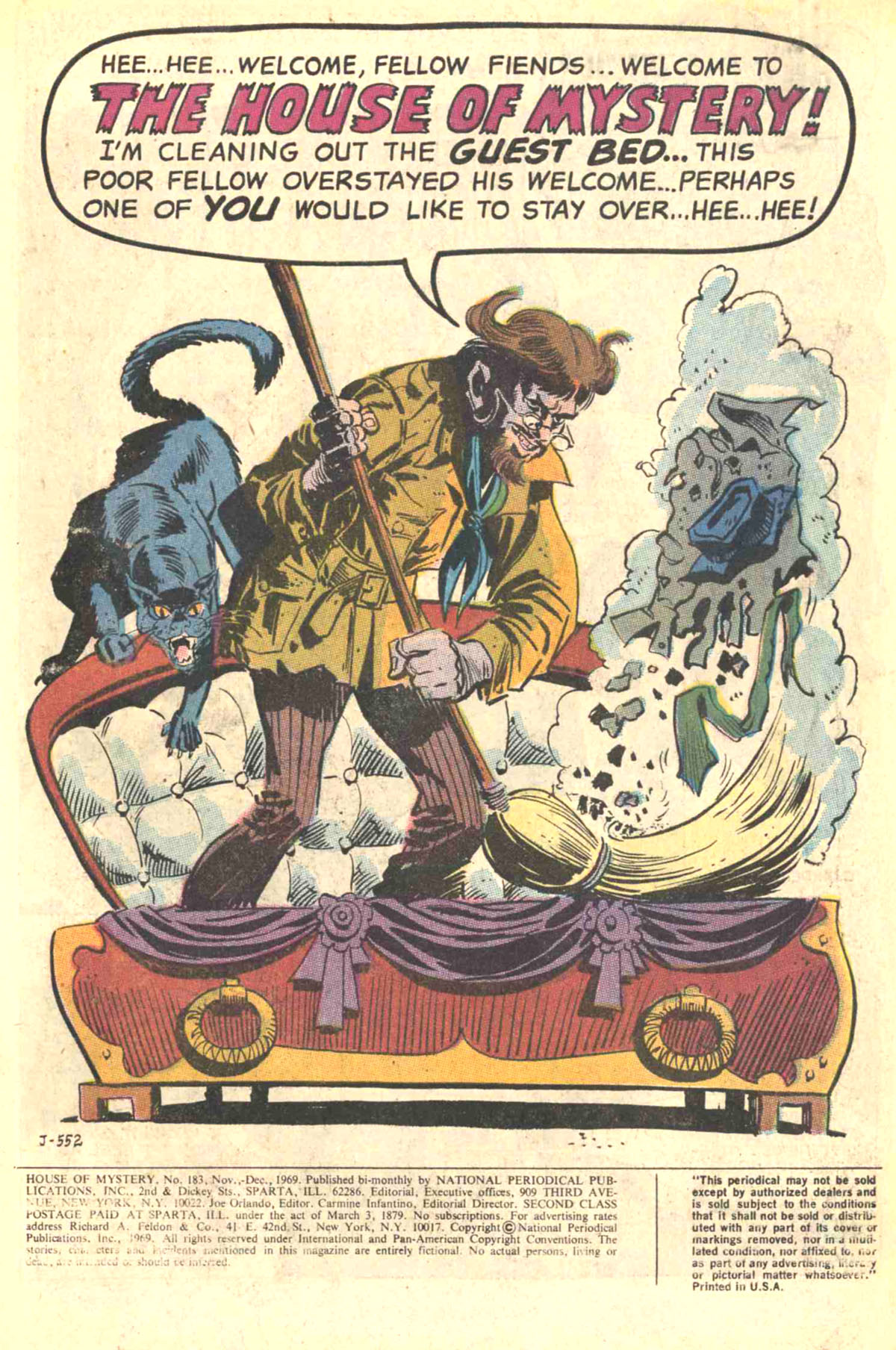 Read online House of Mystery (1951) comic -  Issue #183 - 3