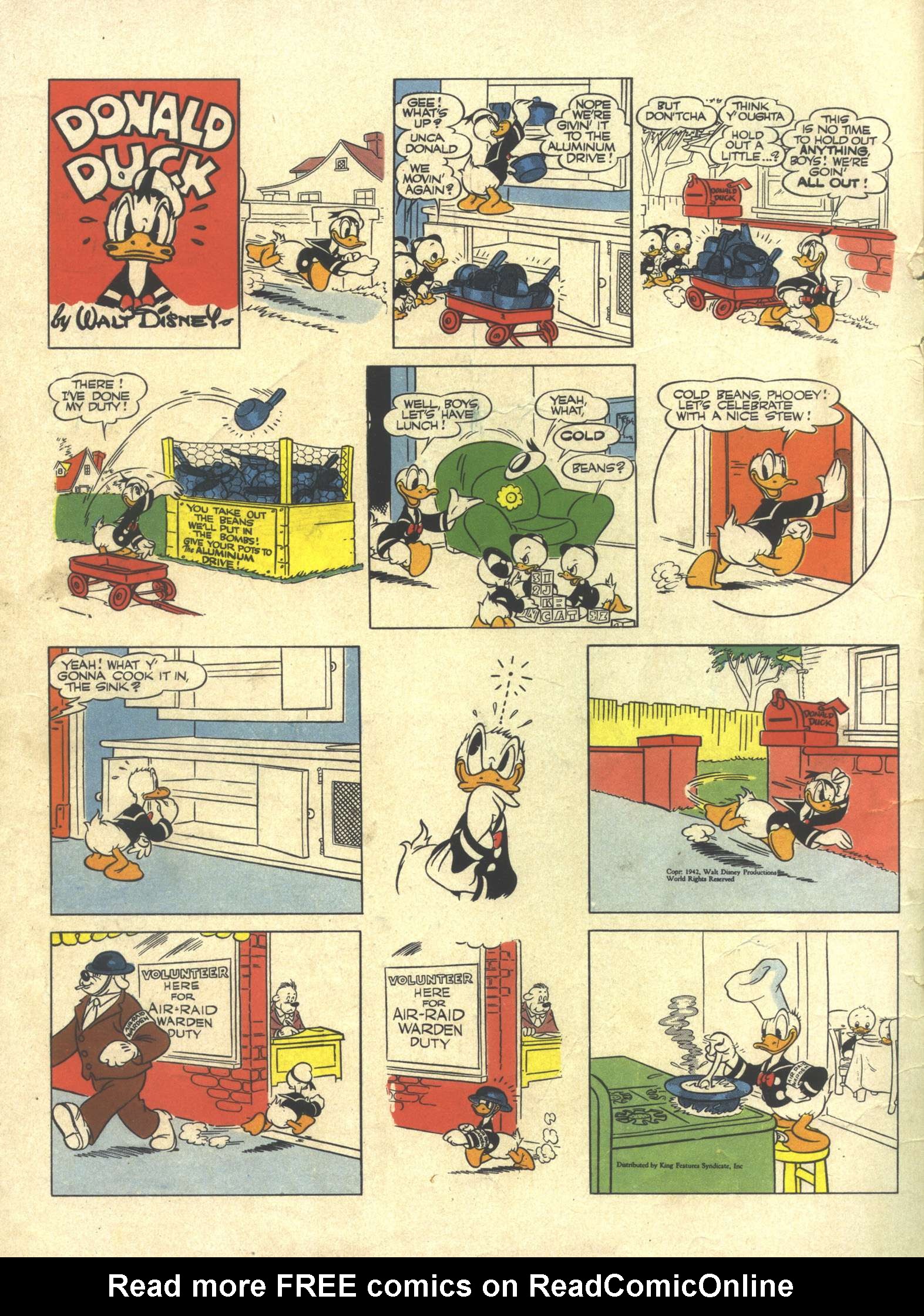 Read online Walt Disney's Comics and Stories comic -  Issue #23 - 2