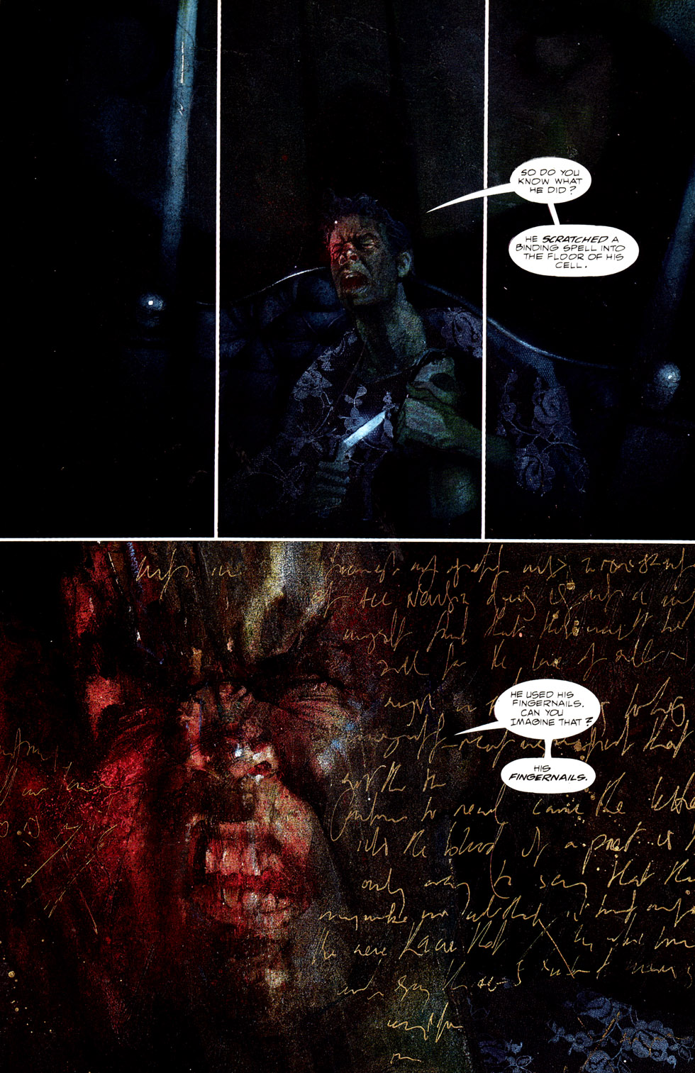 Read online Batman: Arkham Asylum (1989) comic -  Issue # Full - 92