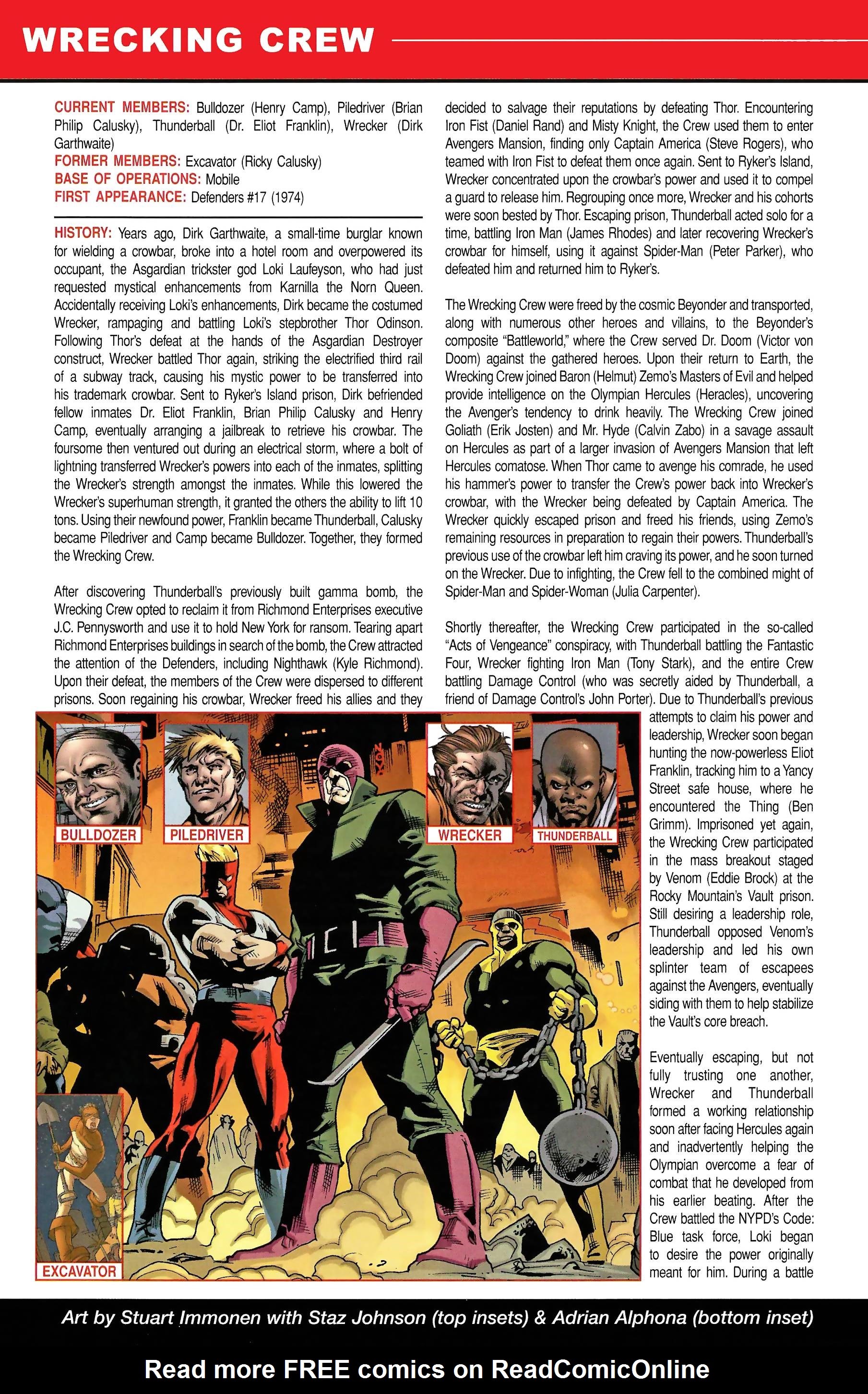 Read online Official Handbook of the Marvel Universe A to Z comic -  Issue # TPB 13 (Part 2) - 54