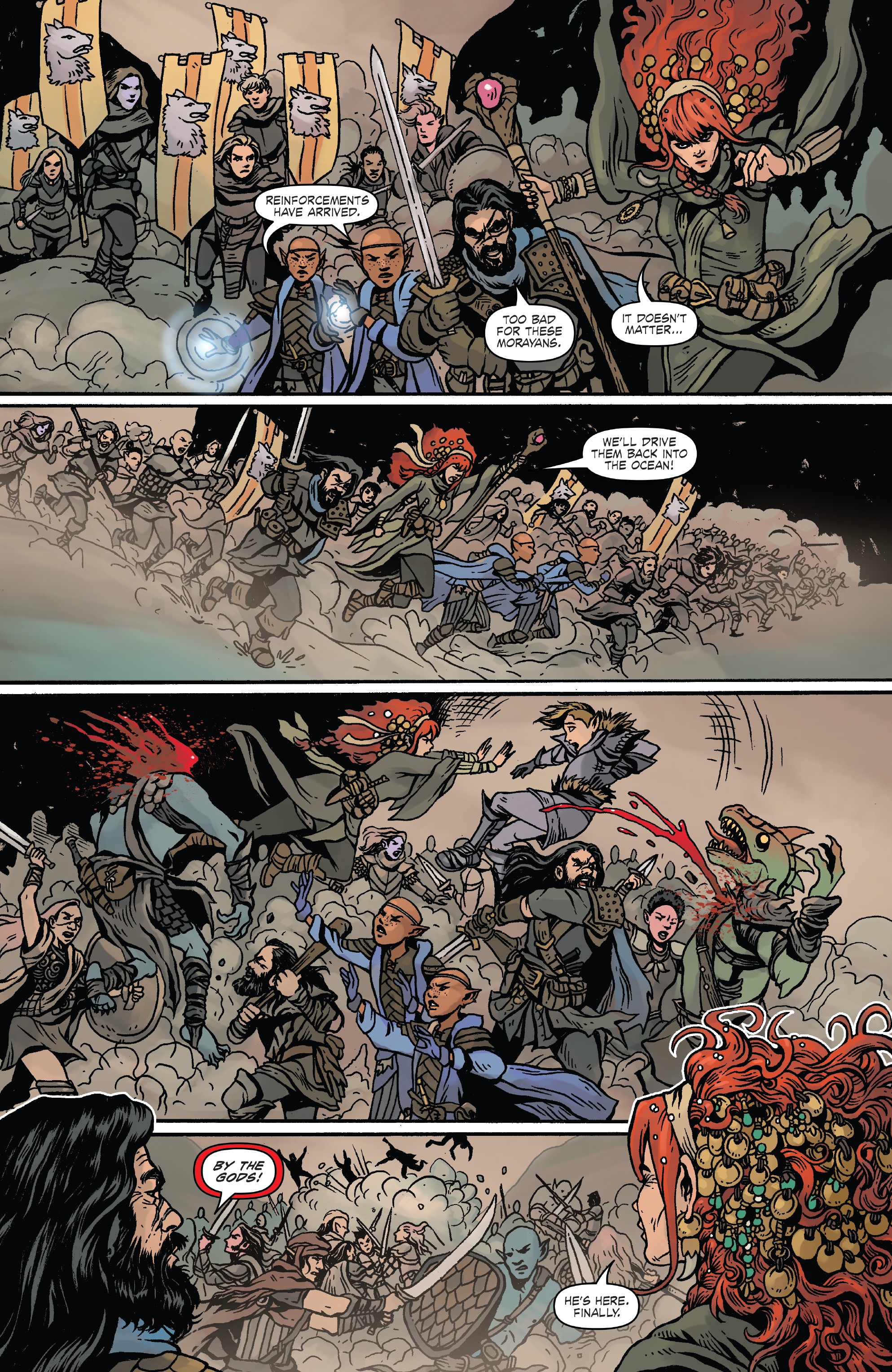 Read online Dungeon & Dragons: A Darkened Wish comic -  Issue #1 - 6