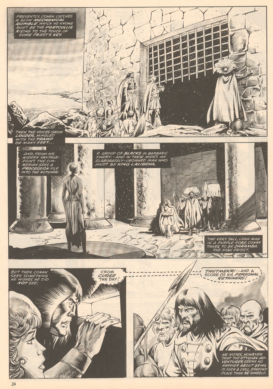 Read online The Savage Sword Of Conan comic -  Issue #60 - 24
