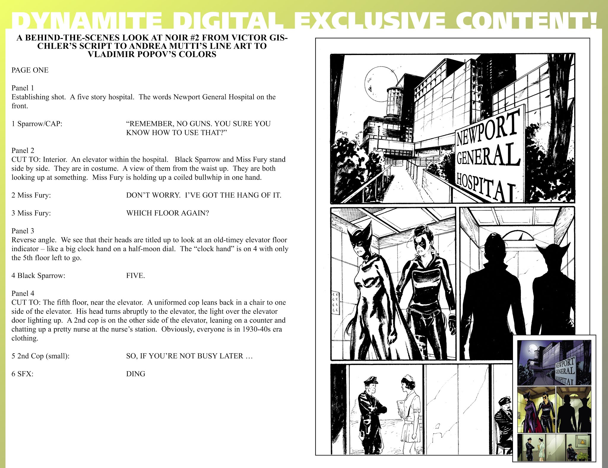 Read online Noir comic -  Issue #2 - 25