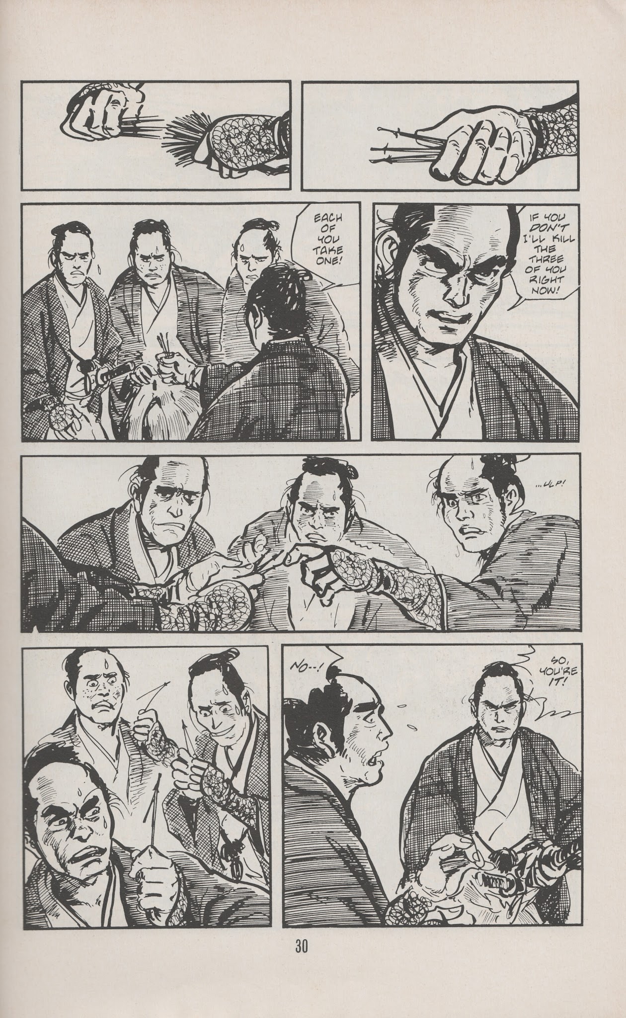 Read online Lone Wolf and Cub comic -  Issue #29 - 33
