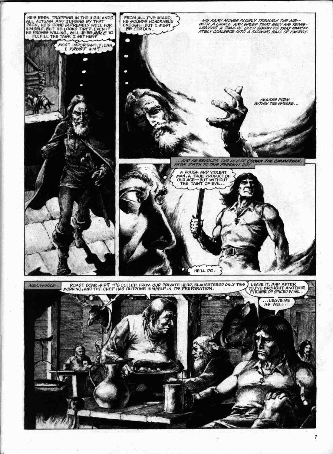 Read online The Savage Sword Of Conan comic -  Issue #74 - 6