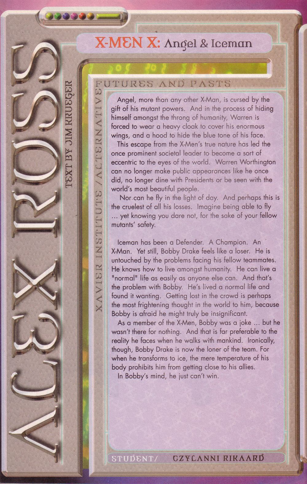 Read online X-Men: Millennial Visions comic -  Issue #2 - 26