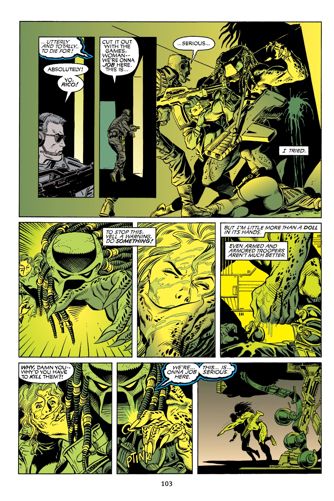 Aliens vs. Predator Omnibus issue TPB 2 Part 1 - Page 102