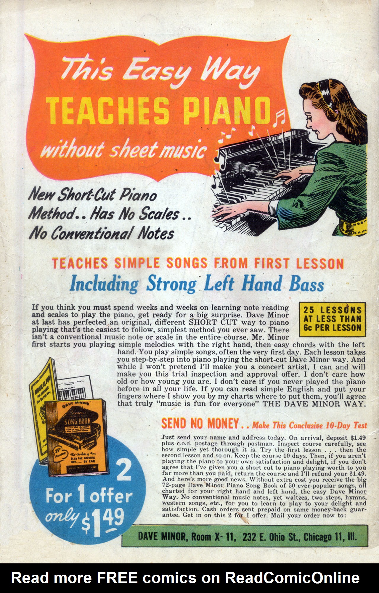 Read online Fight Comics comic -  Issue #50 - 52