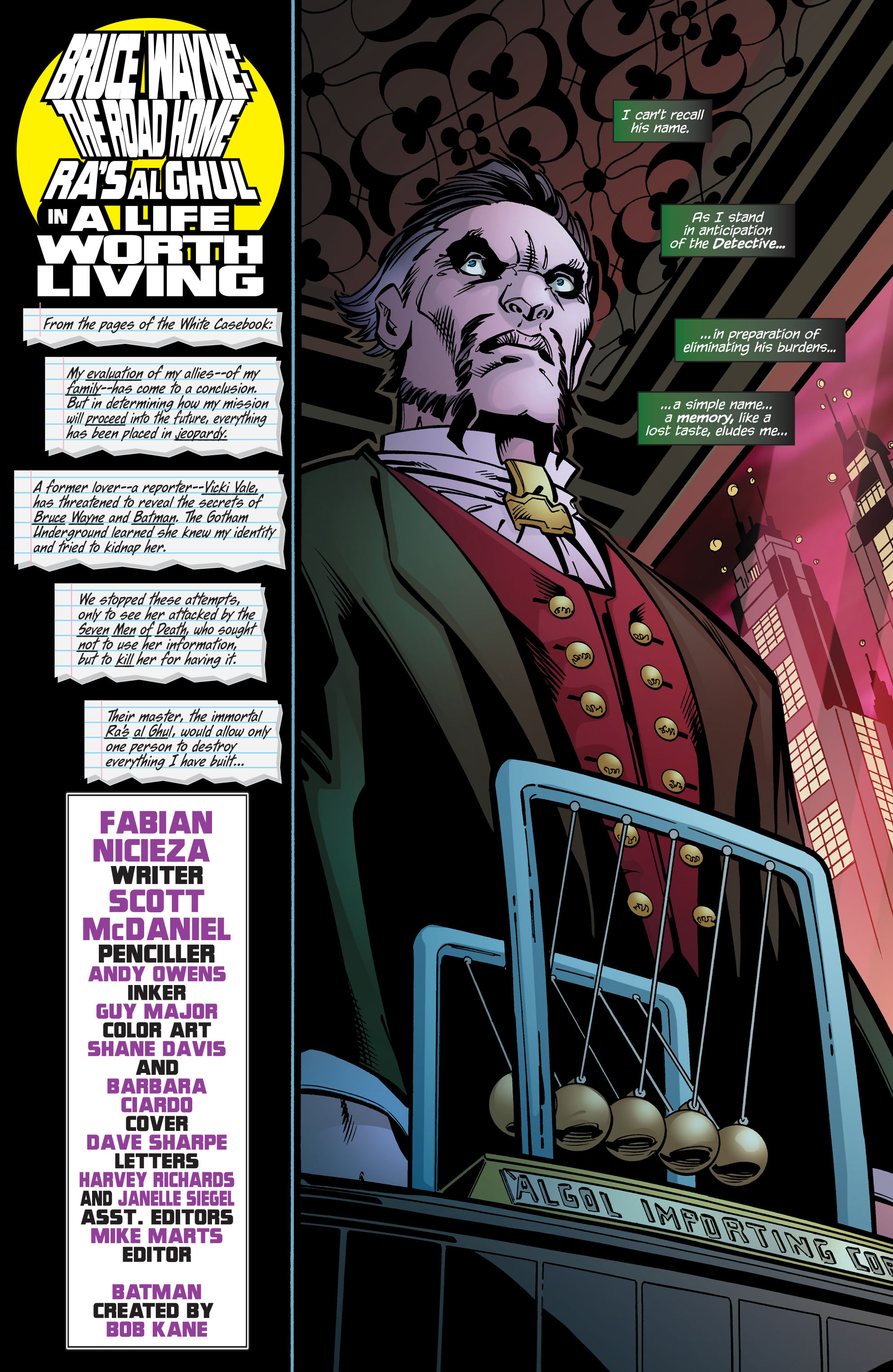 Read online Batman: Bruce Wayne - The Road Home comic -  Issue # TPB - 174