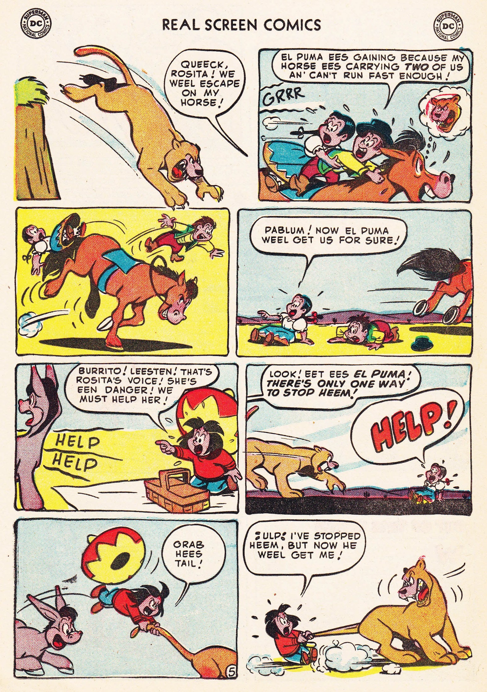 Read online Real Screen Comics comic -  Issue #51 - 15