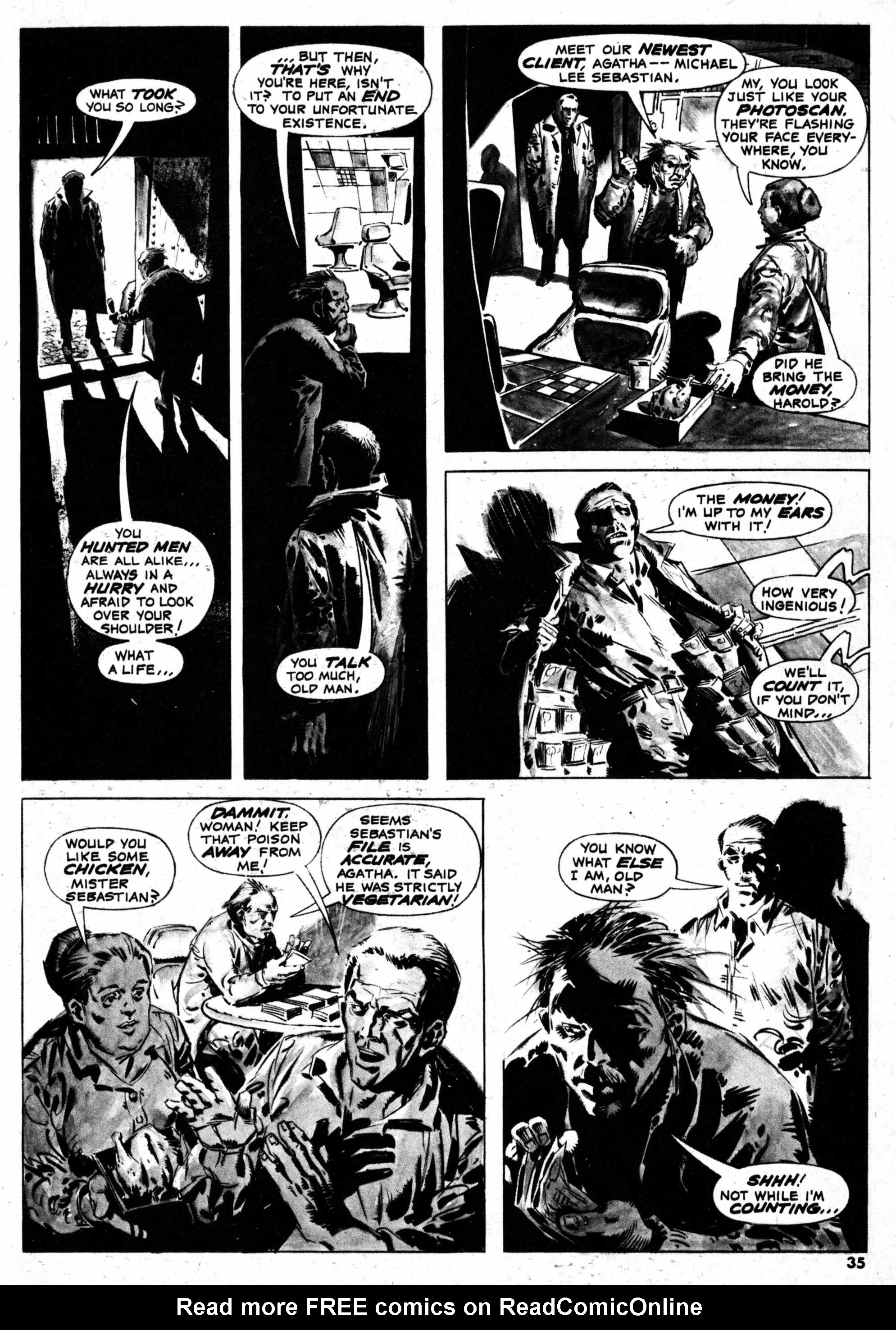 Read online Vampirella (1969) comic -  Issue #59 - 35