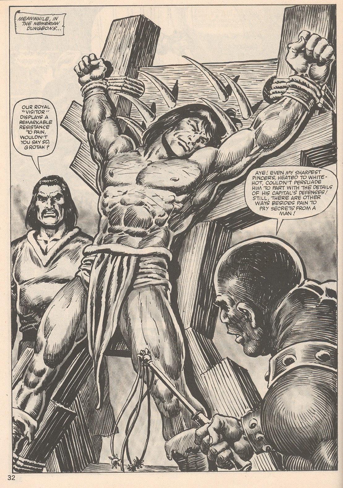 Read online The Savage Sword Of Conan comic -  Issue #104 - 32