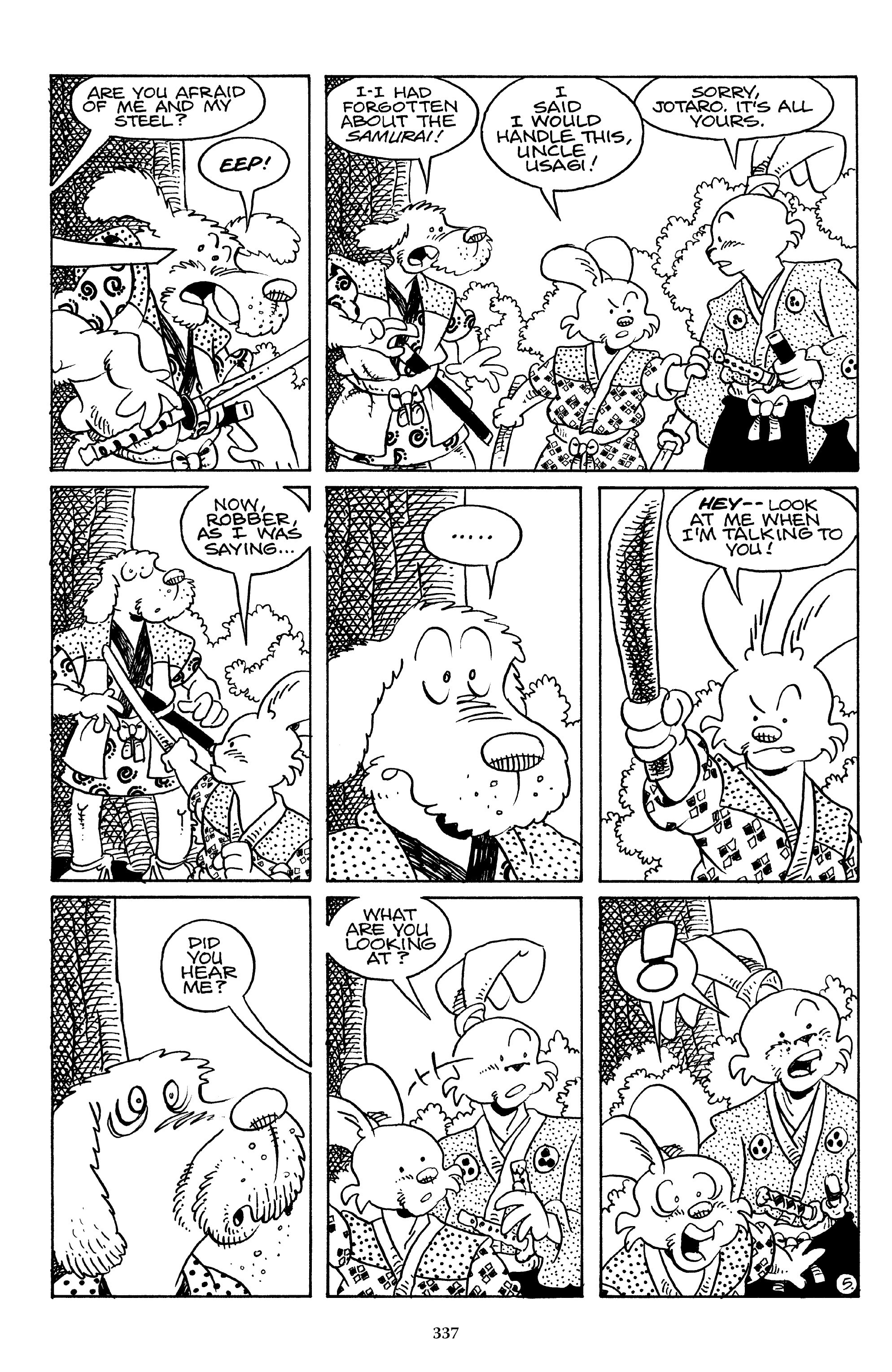 Read online The Usagi Yojimbo Saga comic -  Issue # TPB 4 - 334