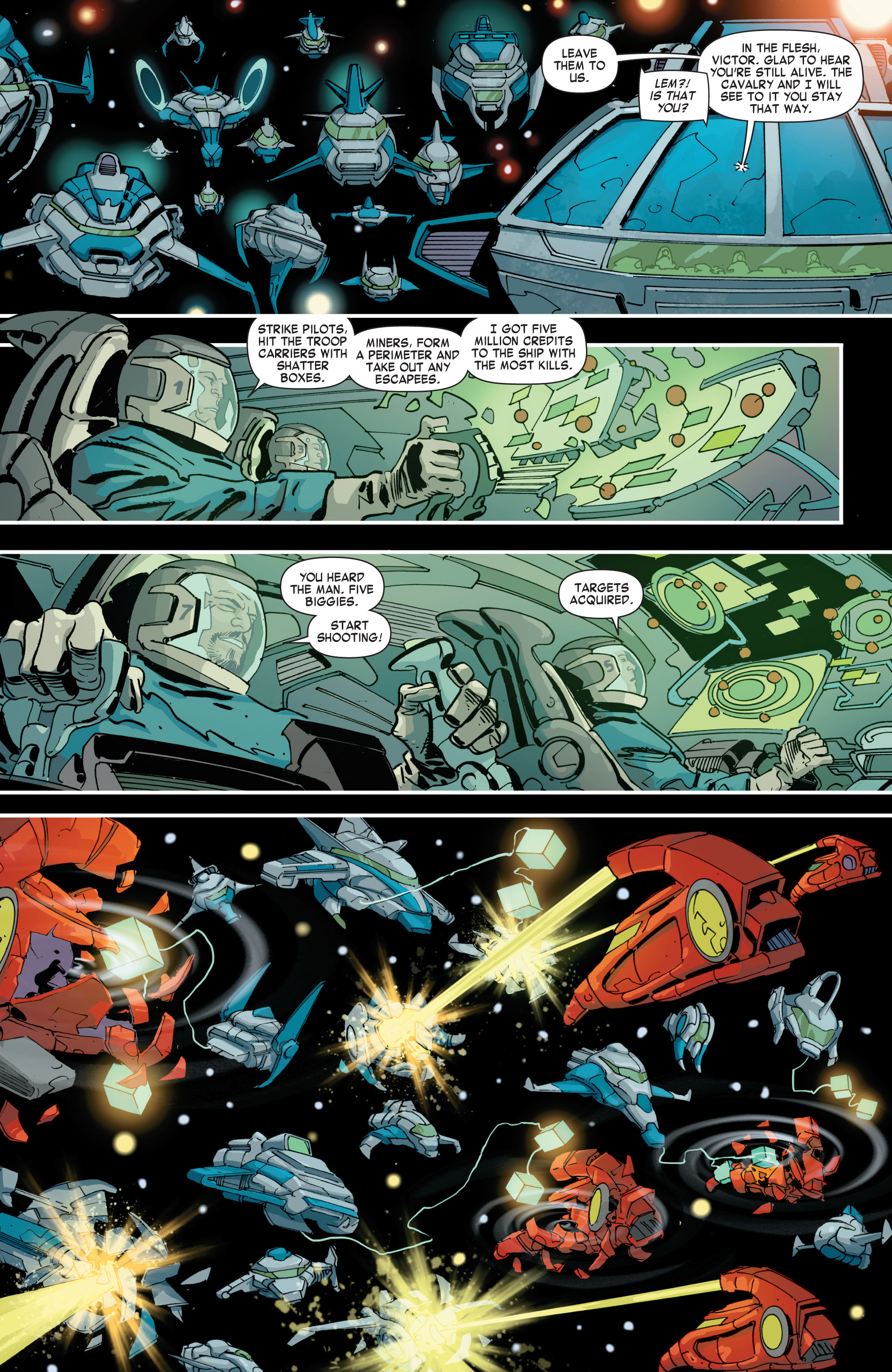 Read online Formic Wars: Silent Strike comic -  Issue #4 - 22