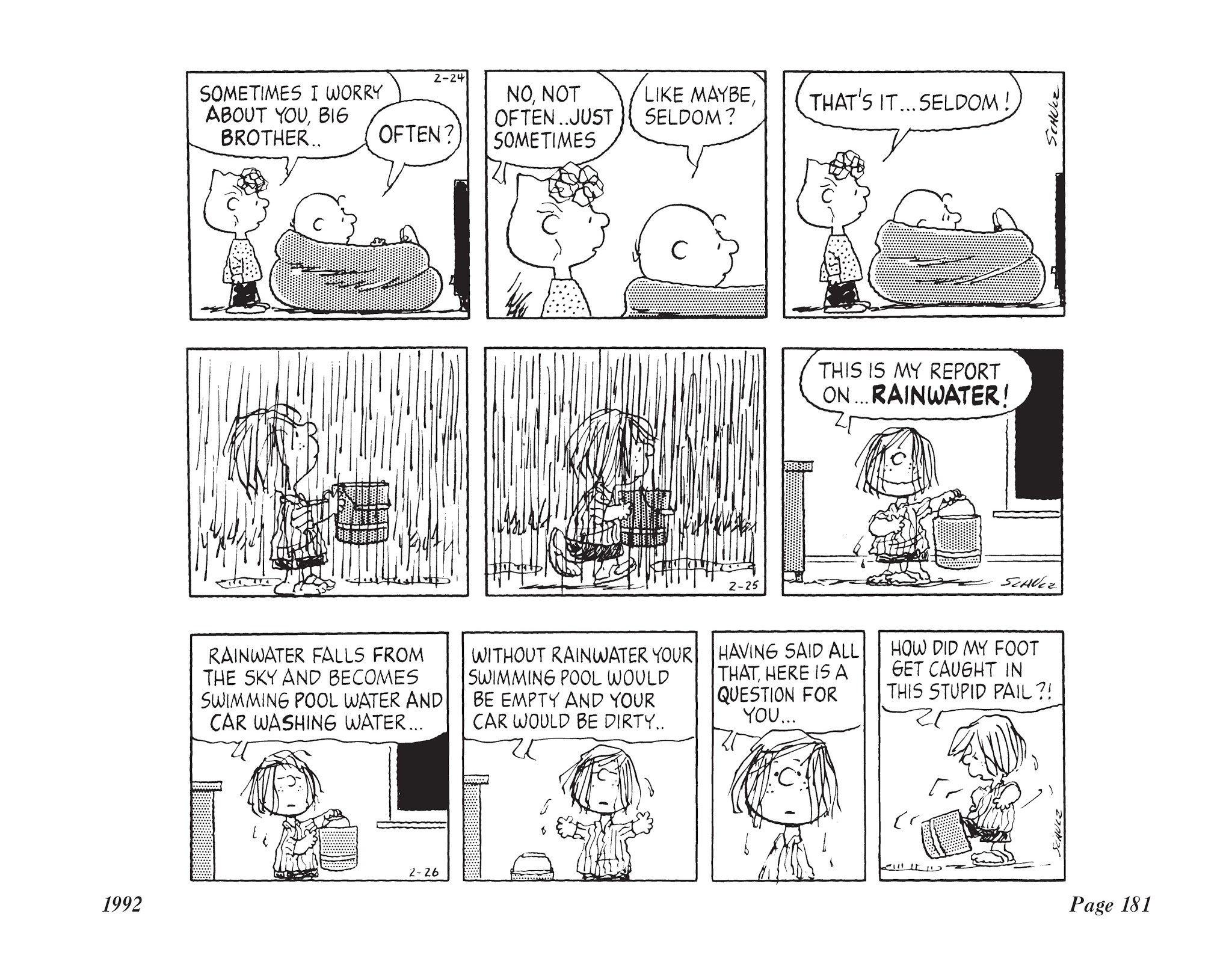 Read online The Complete Peanuts comic -  Issue # TPB 21 - 195