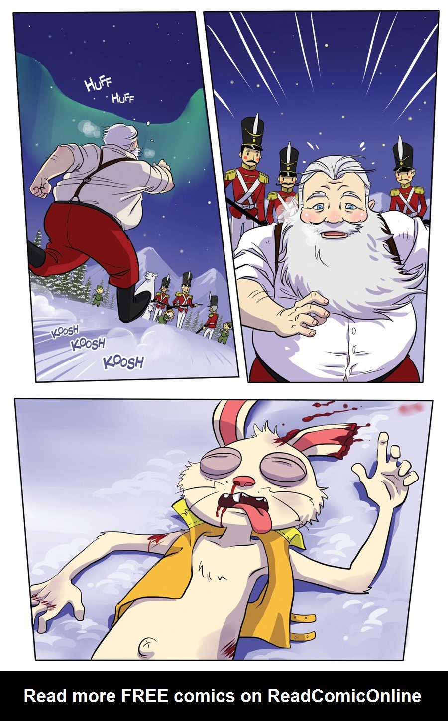 Read online Santa Versus Dracula comic -  Issue # TPB - 9