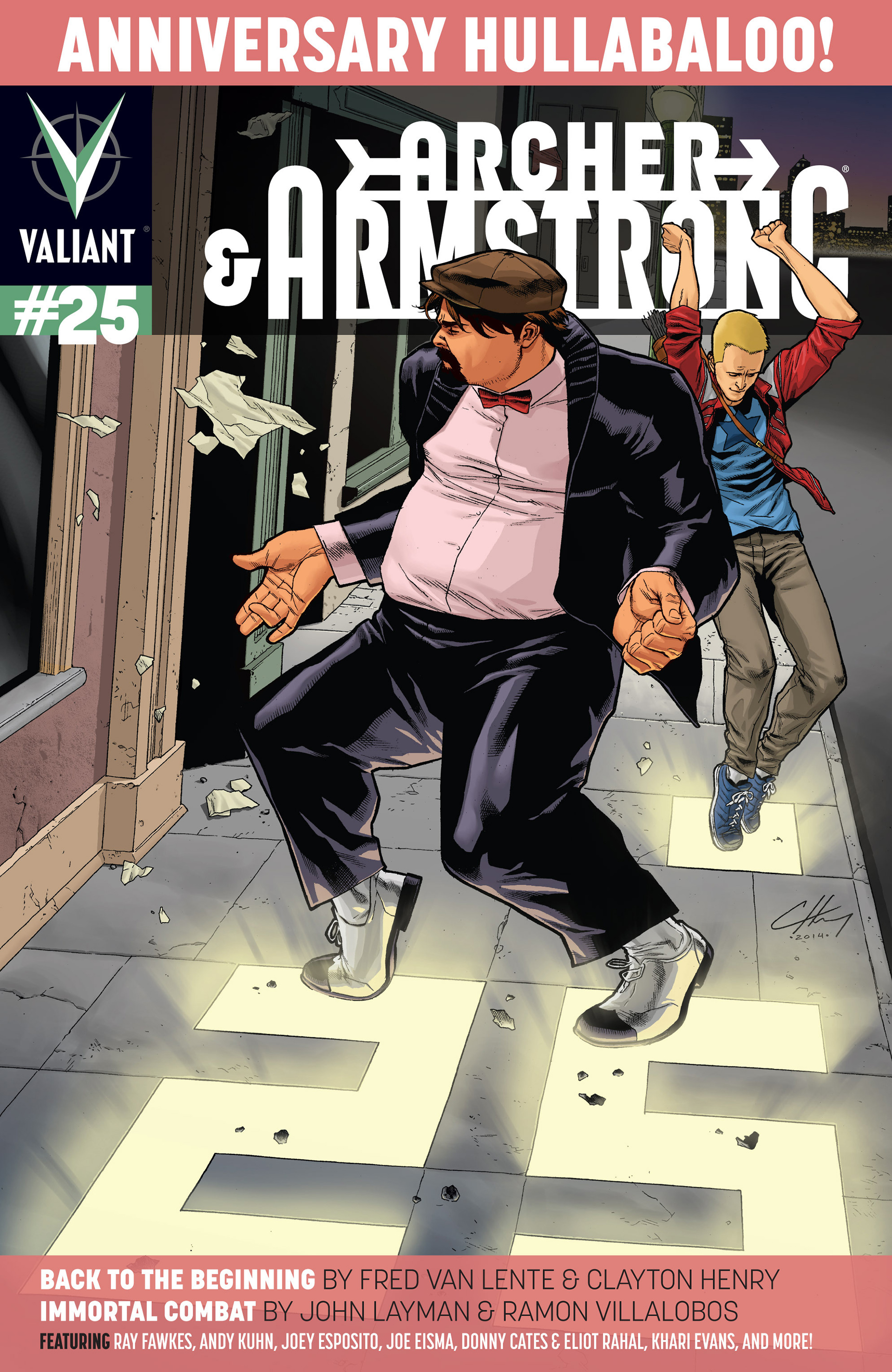Read online Archer and Armstrong comic -  Issue #25 - 1