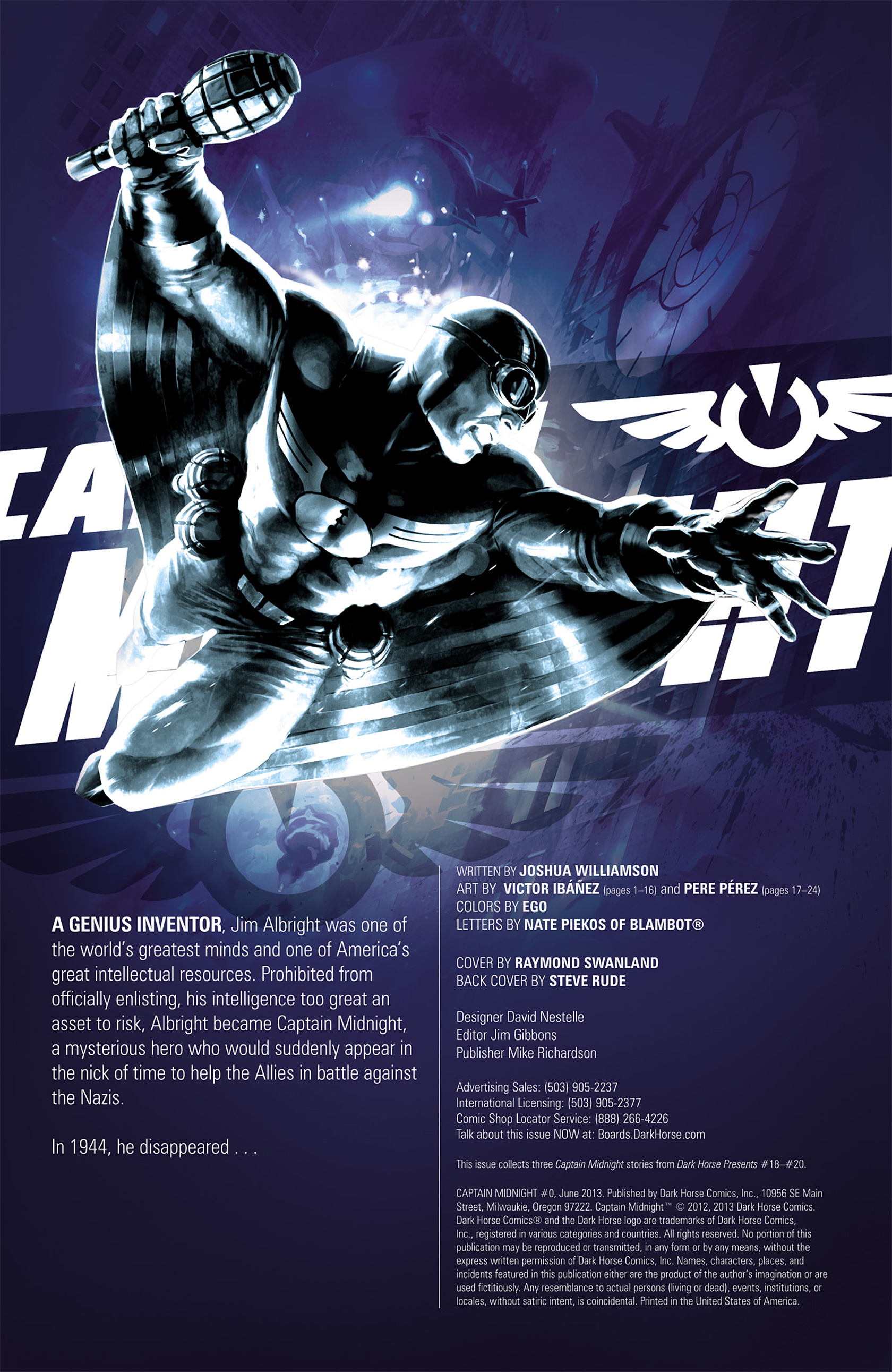 Read online Captain Midnight comic -  Issue #0 - 2