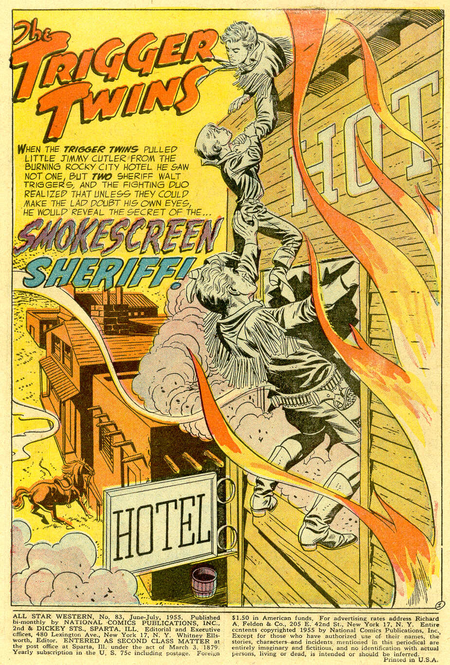 Read online All-Star Western (1951) comic -  Issue #83 - 3