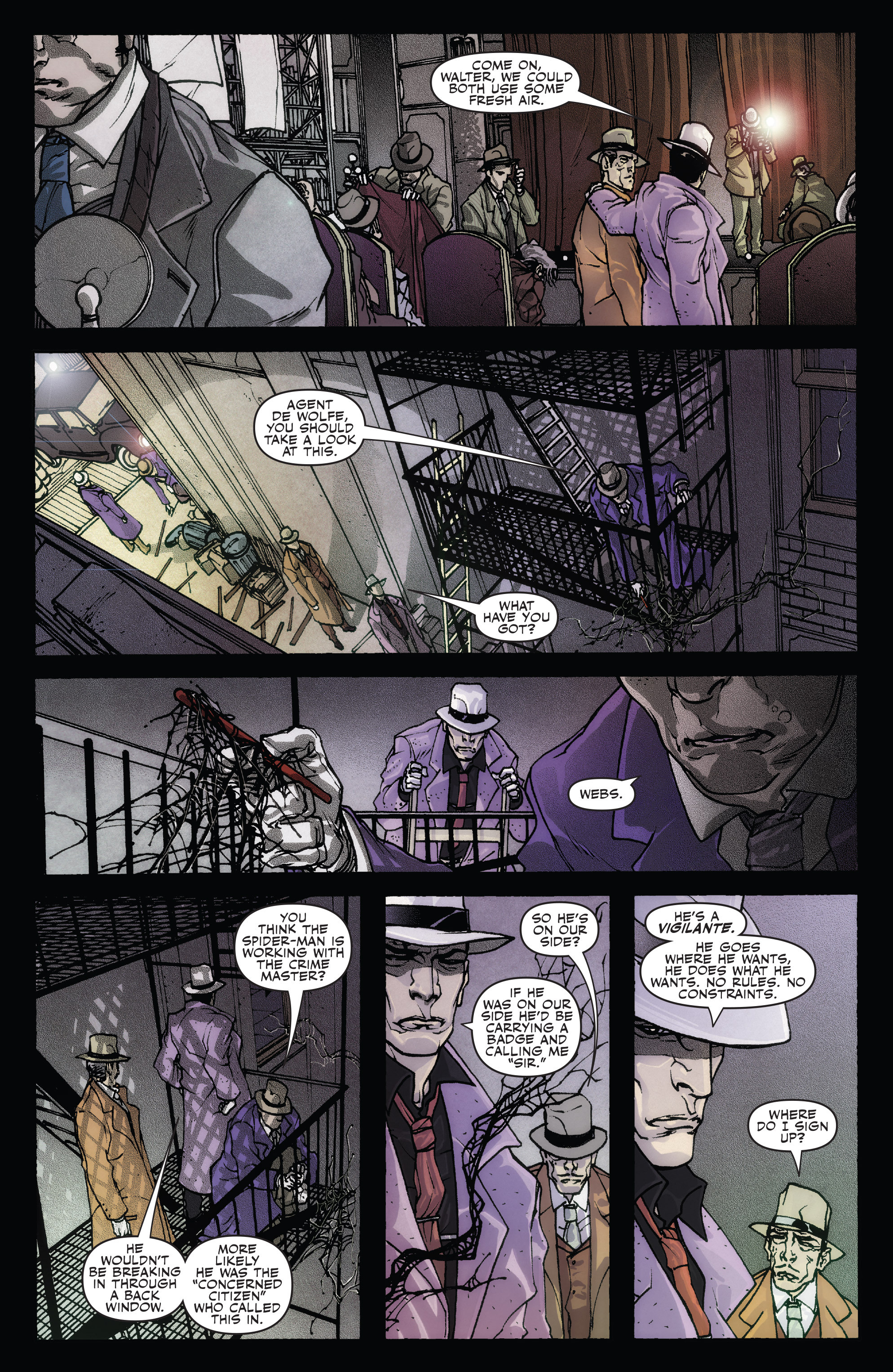Read online Spider-Man Noir: Eyes Without A Face comic -  Issue #2 - 4