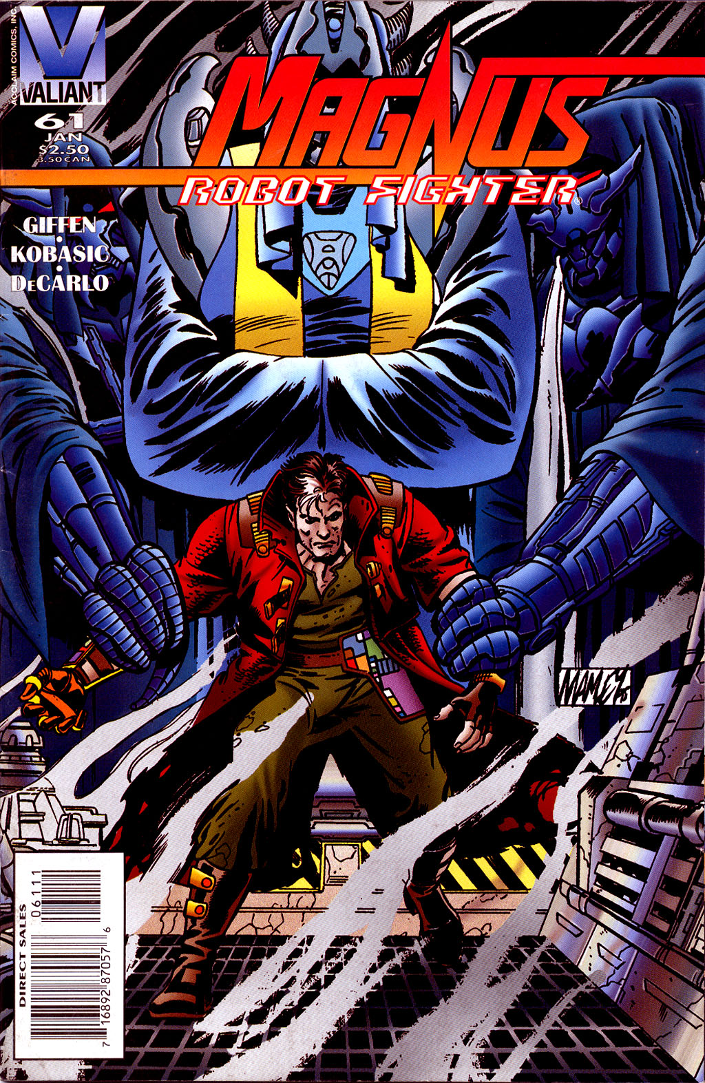 Read online Magnus Robot Fighter (1991) comic -  Issue #61 - 1
