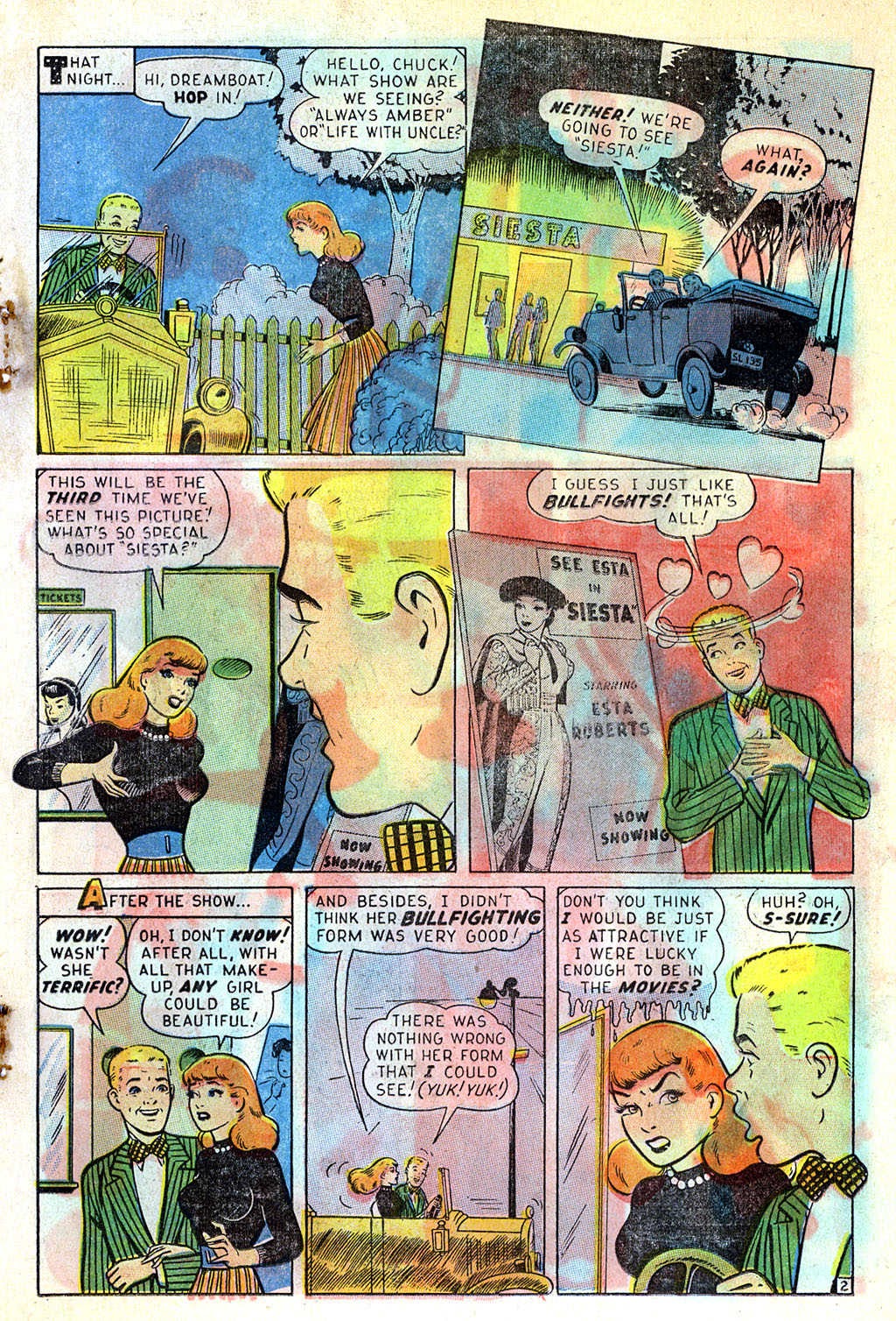 Read online Mitzi's Boy Friend comic -  Issue #2 - 23