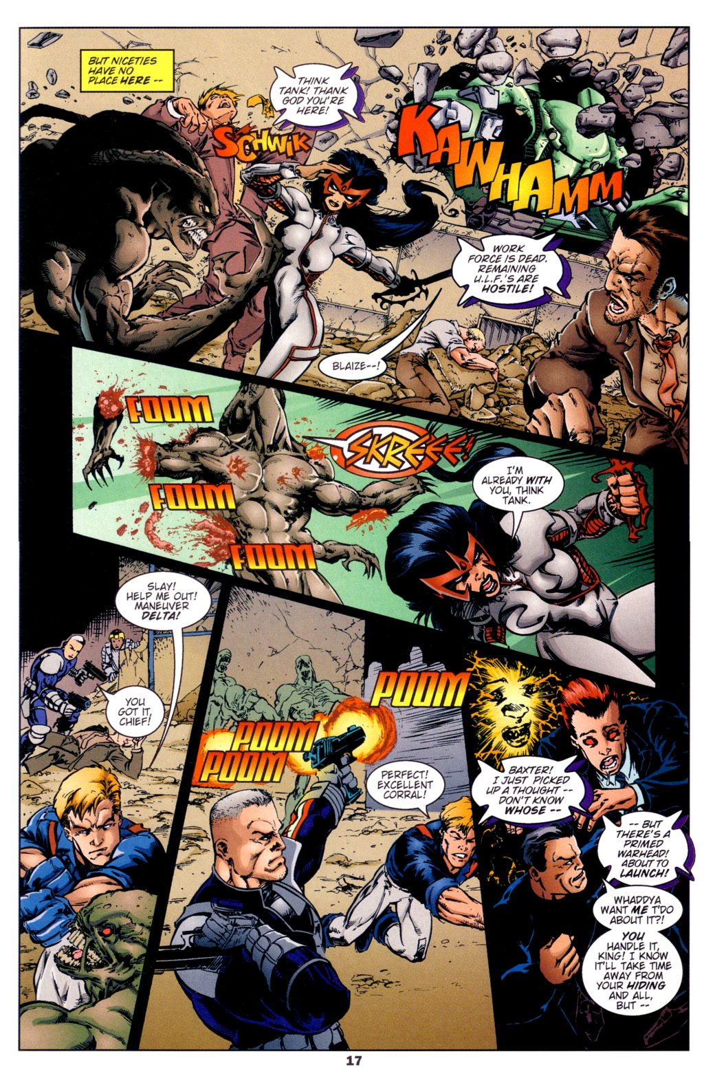 Read online Team One: Stormwatch comic -  Issue #2 - 18