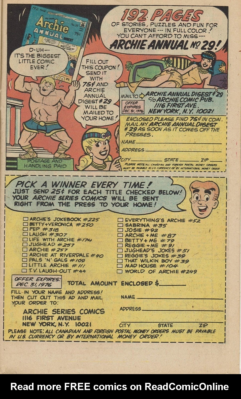 Read online Pep Comics comic -  Issue #317 - 27