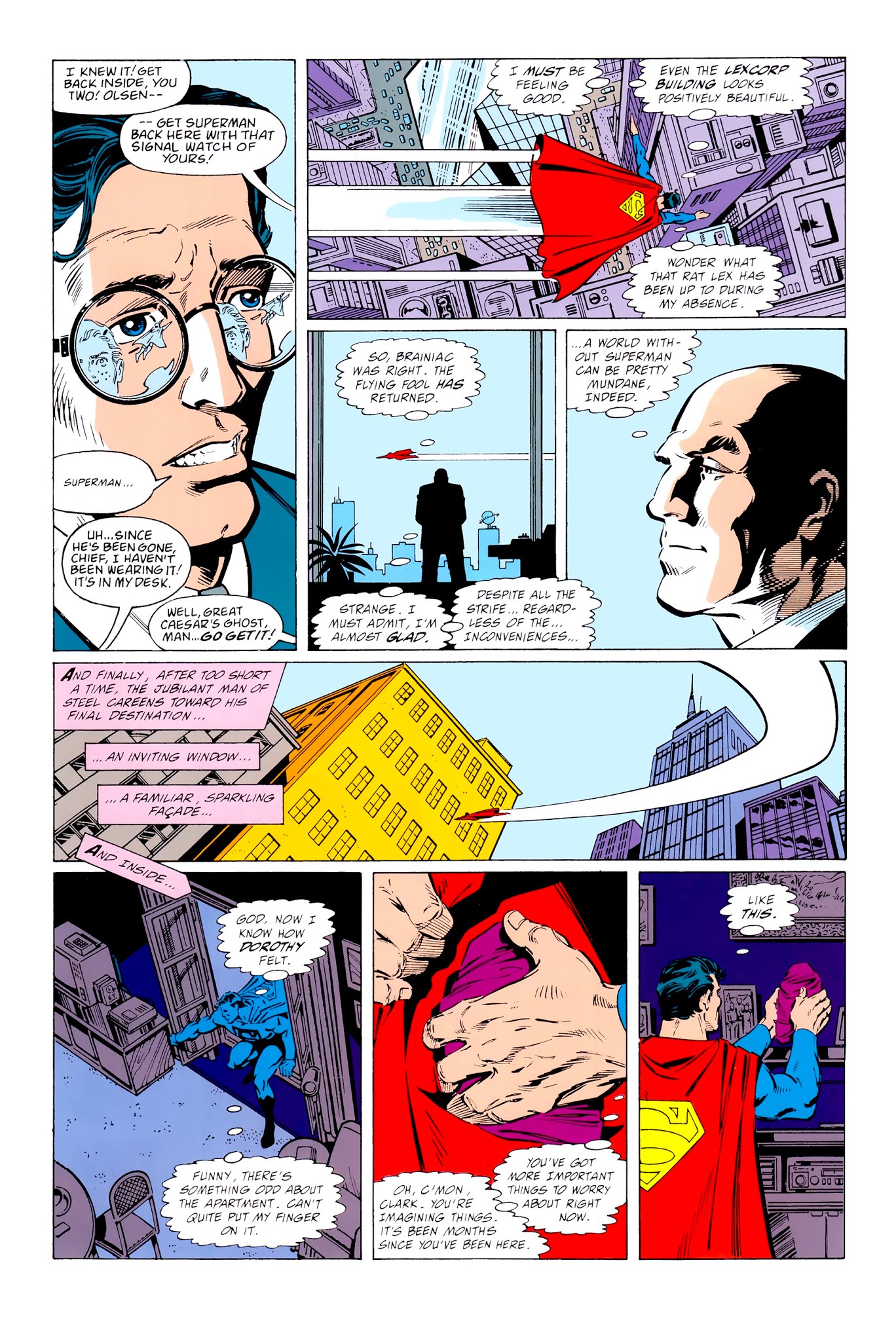 Read online Superman: The Exile & Other Stories Omnibus comic -  Issue # TPB (Part 7) - 18