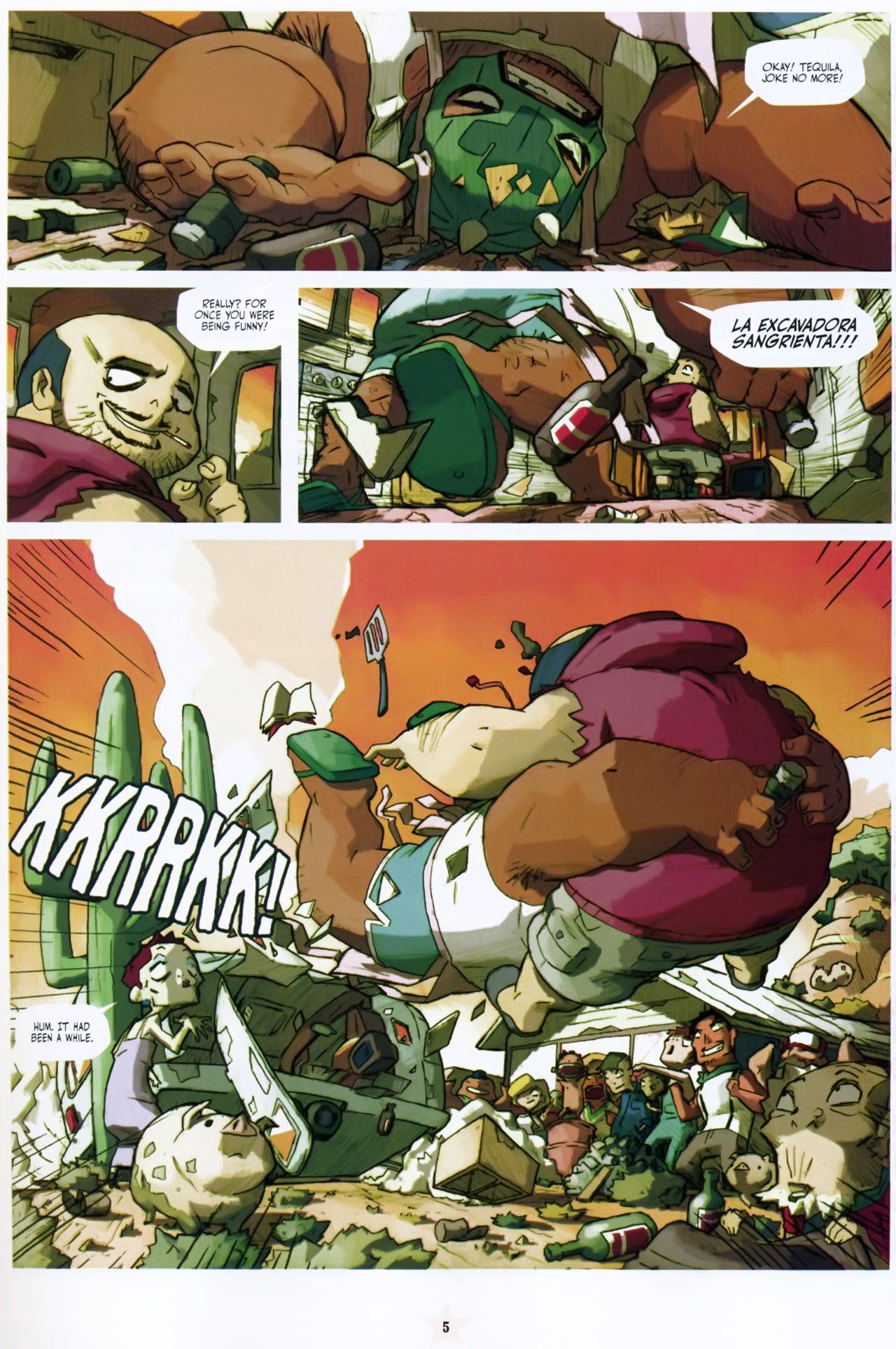 Read online Lucha Libre comic -  Issue #2 - 7