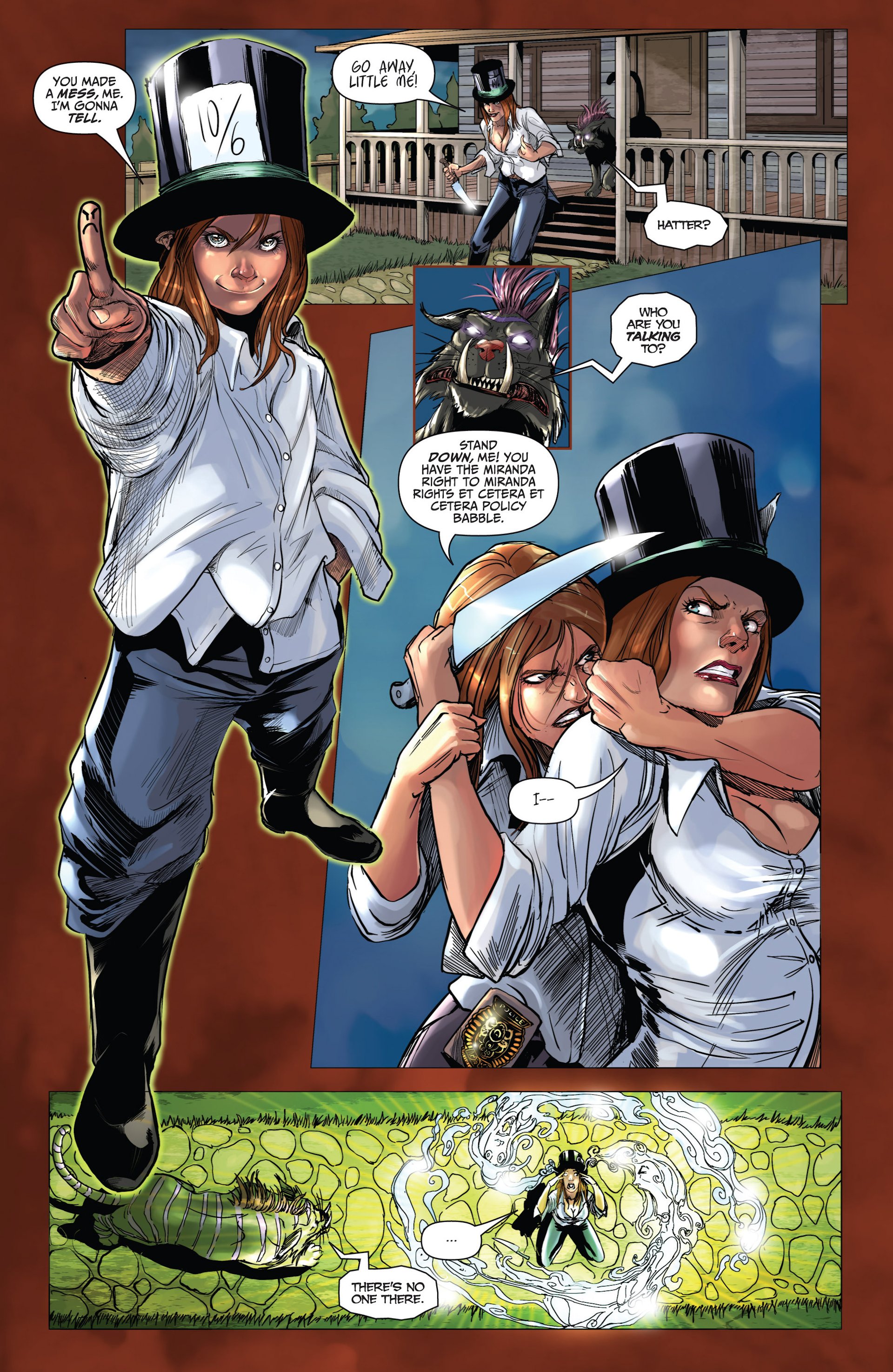 Read online Grimm Fairy Tales presents Wonderland comic Issue 19