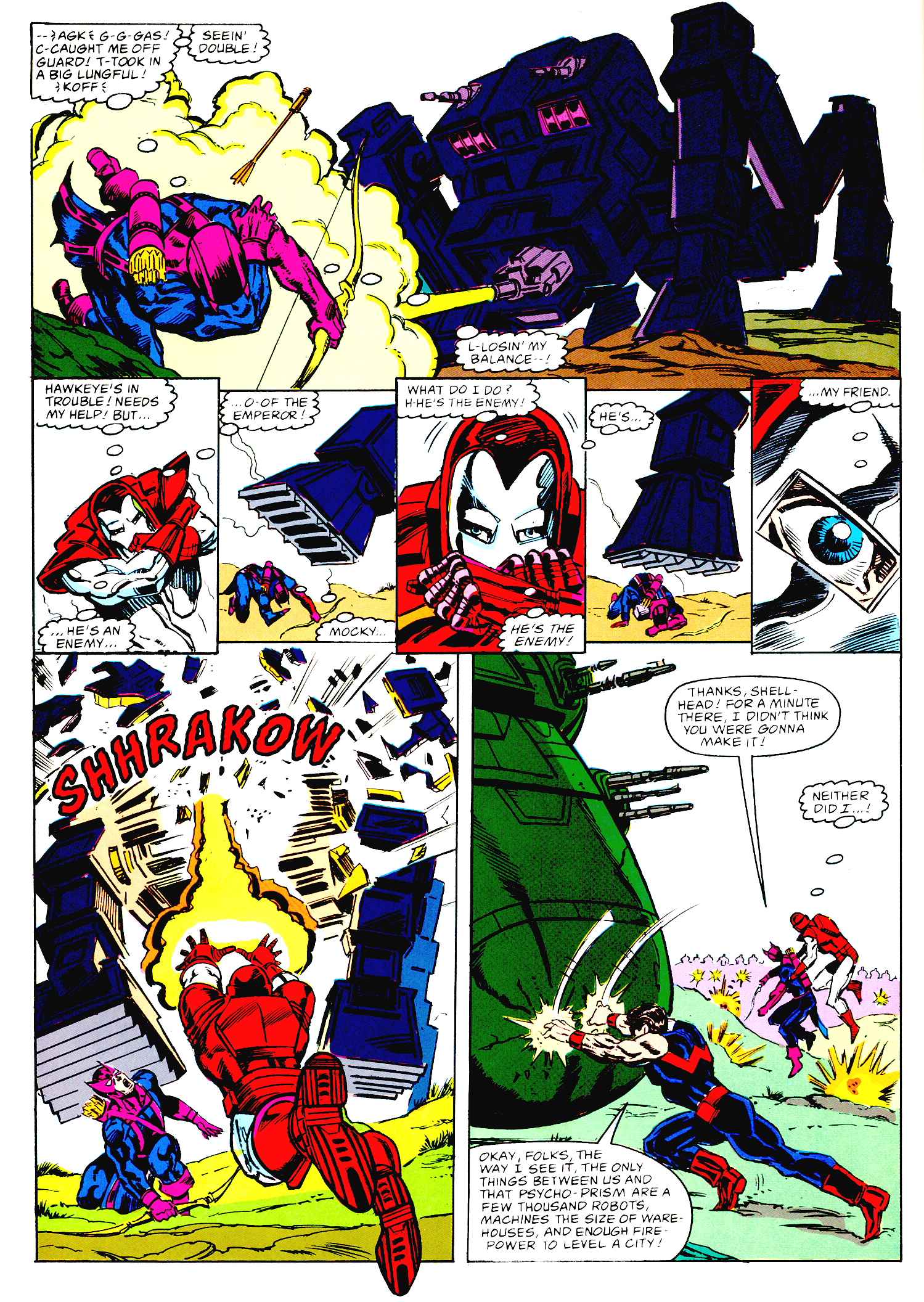Read online Marvel Graphic Novel comic -  Issue #27 - Avengers - Emperor Doom - 55