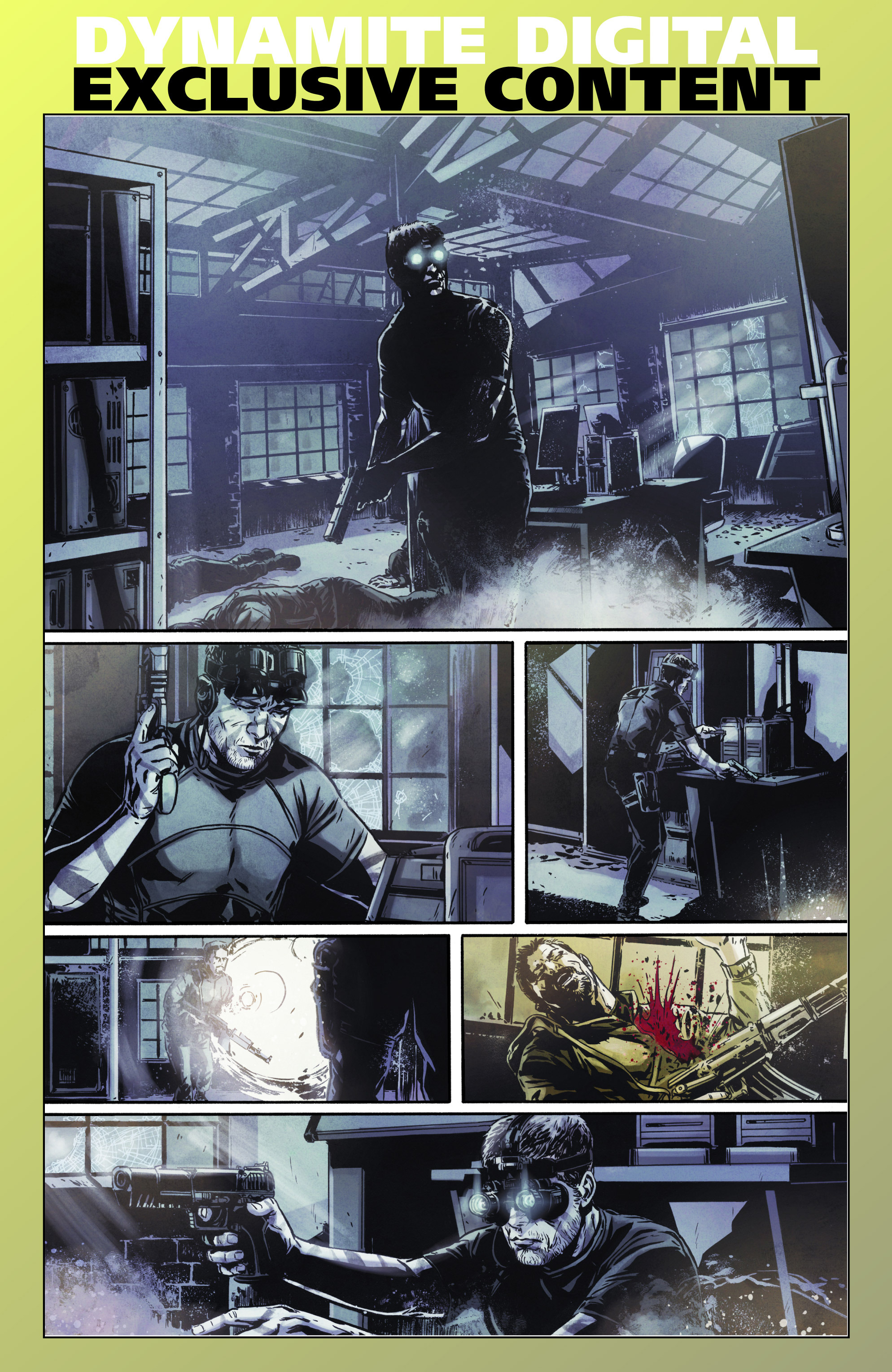 Read online Tom Clancy's Splinter Cell: Echoes comic -  Issue #1 - 29