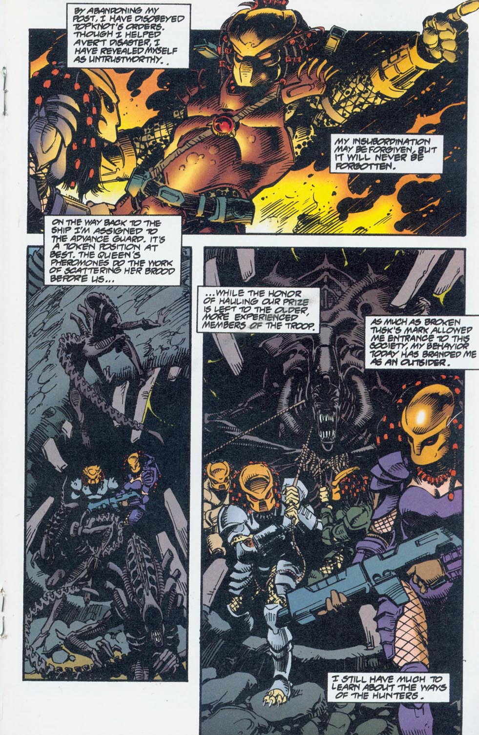 Read online Aliens vs. Predator: War comic -  Issue #0 - 16
