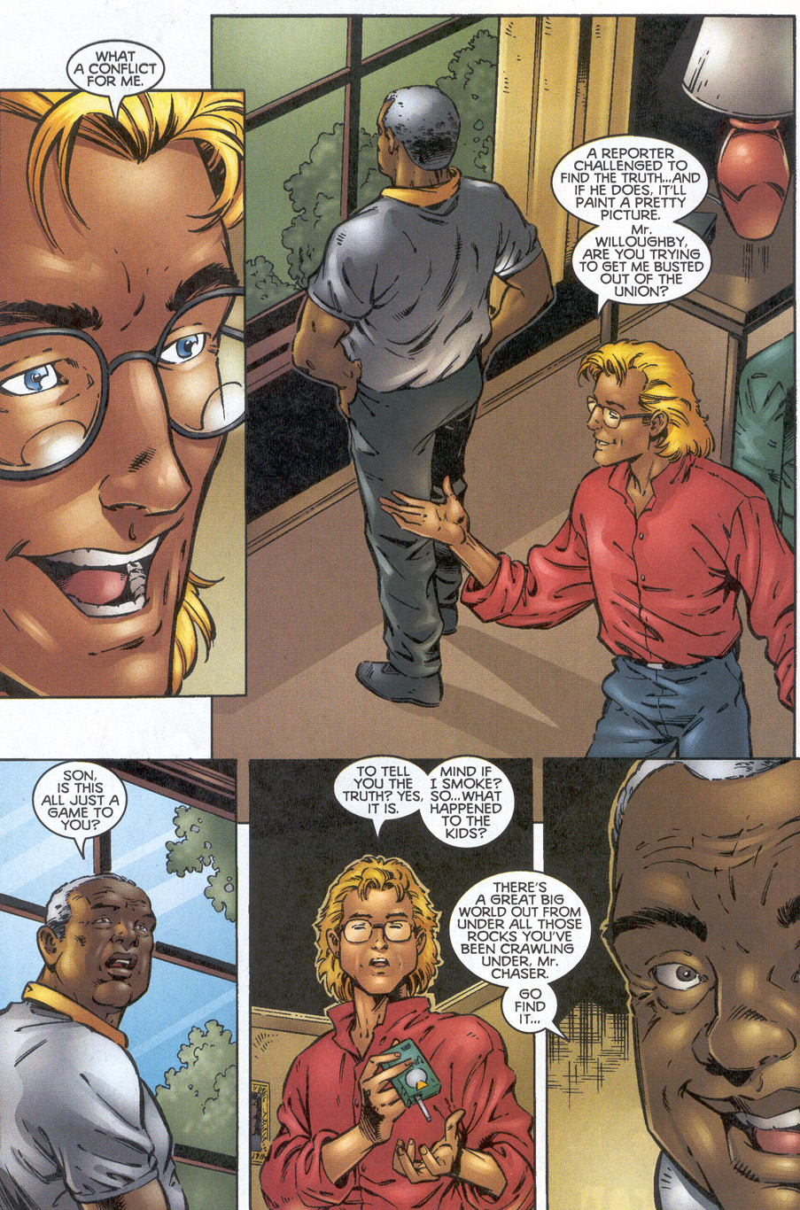 Read online Troublemakers comic -  Issue #19 - 19