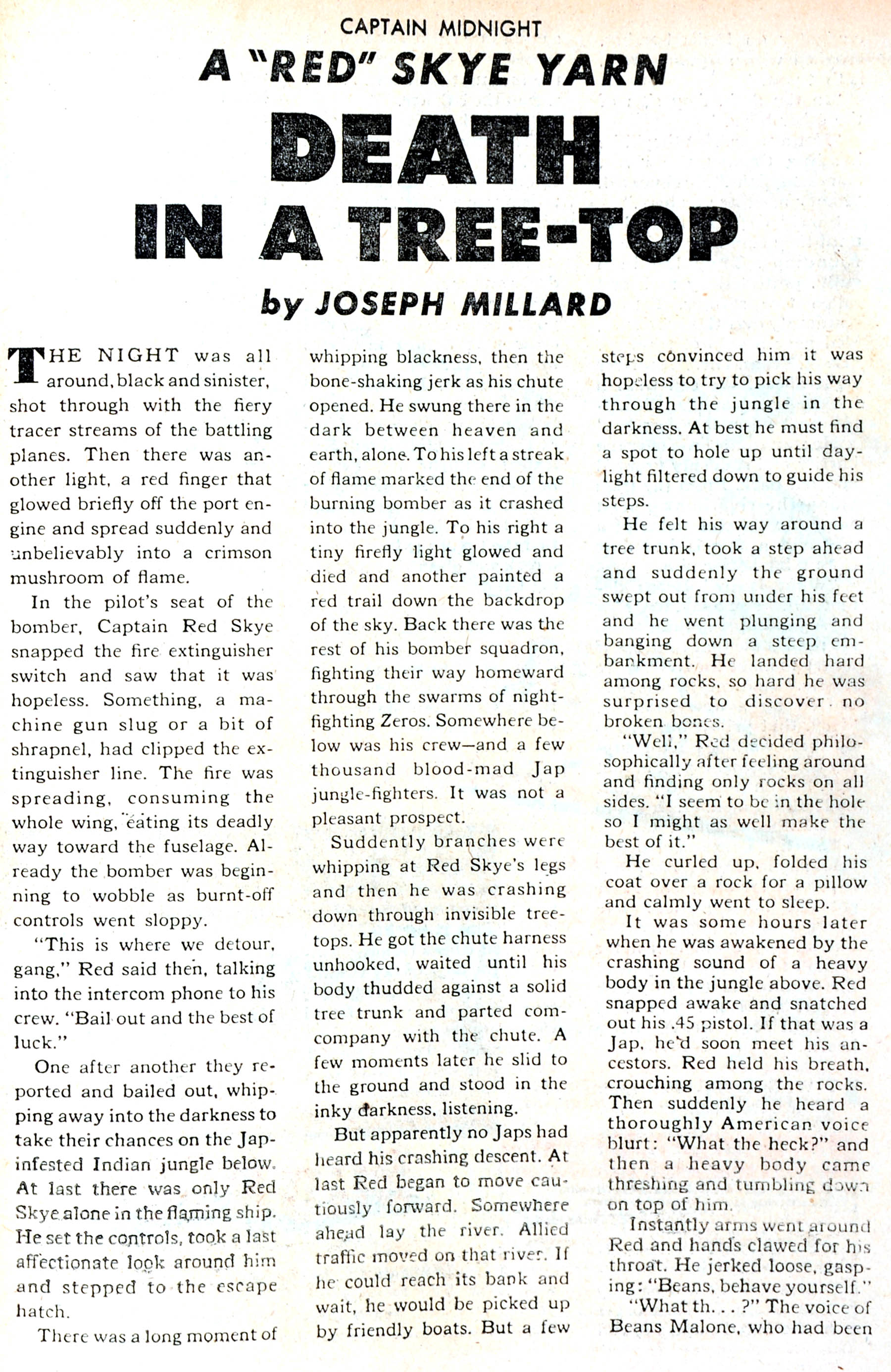 Read online Captain Midnight (1942) comic -  Issue #25 - 23