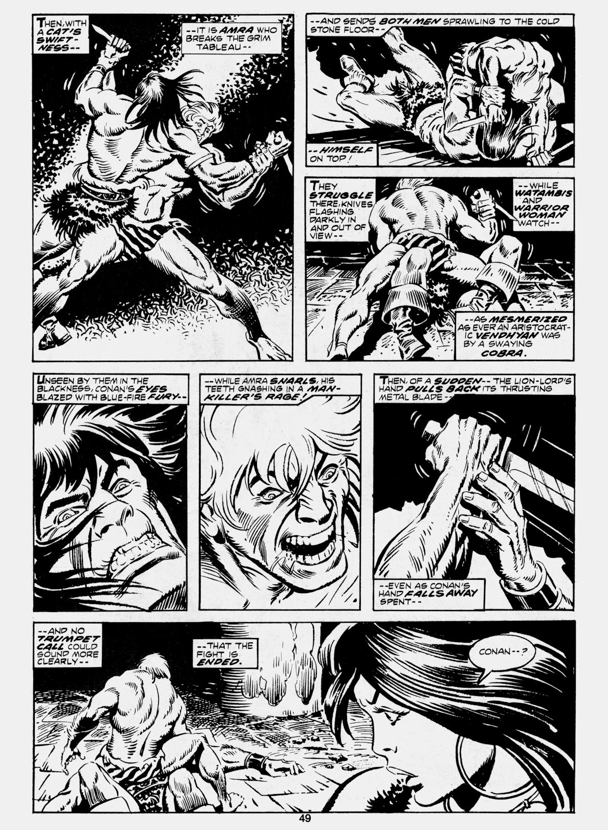 Read online Conan Saga comic -  Issue #52 - 50