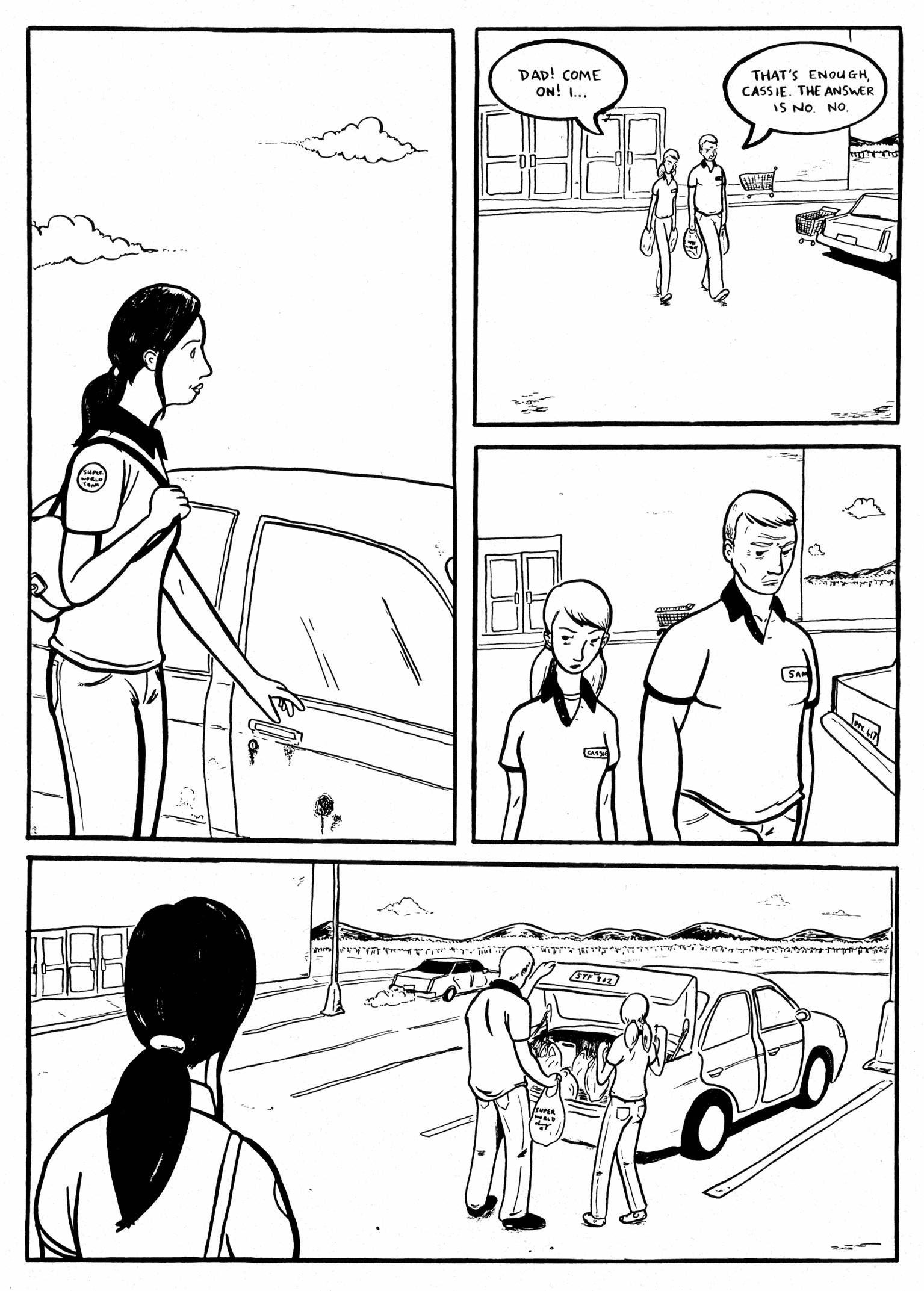 Read online Only Skin comic -  Issue #3 - 6