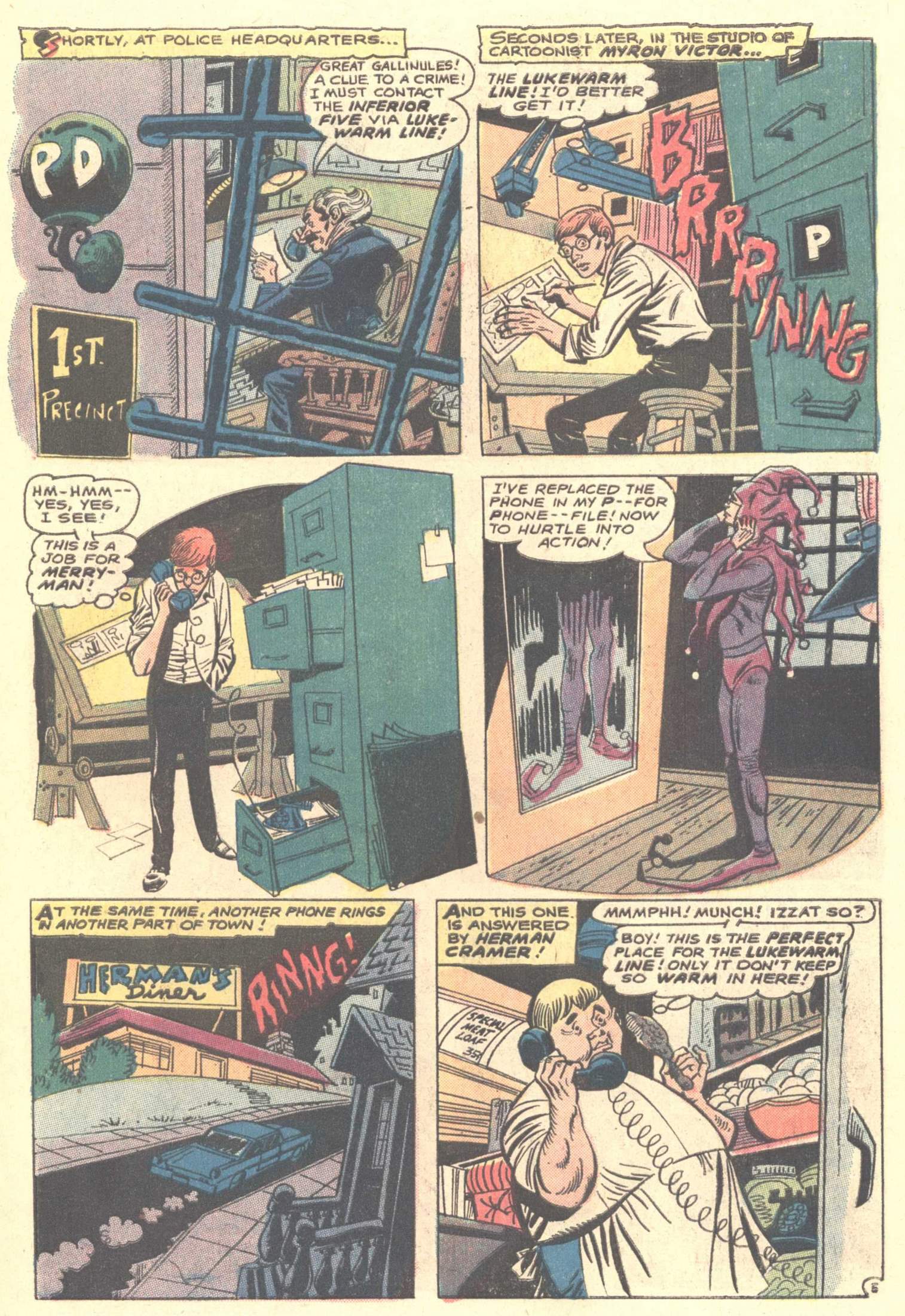 Read online The Inferior Five comic -  Issue #12 - 7