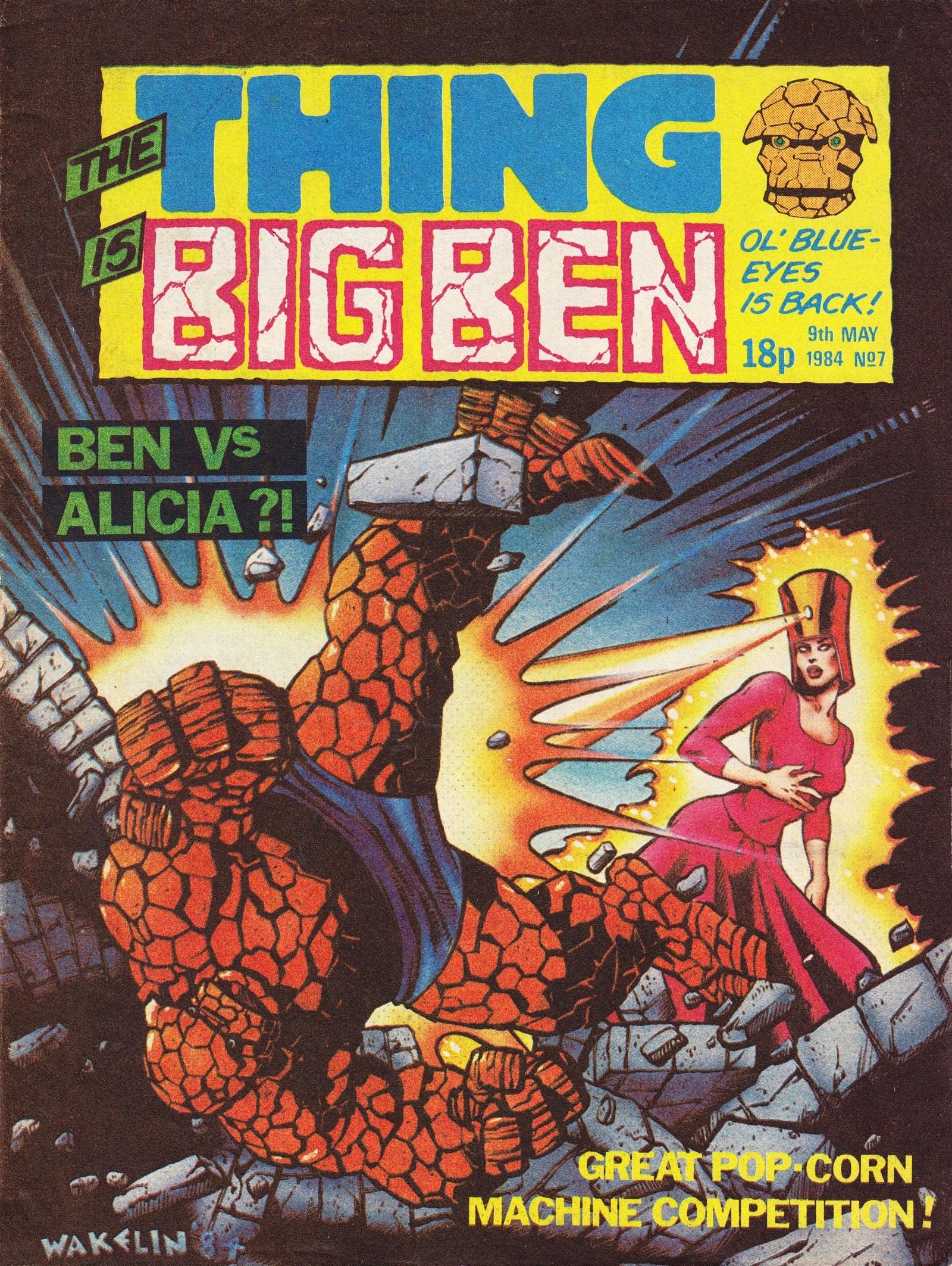 Read online The Thing Is Big Ben comic -  Issue #7 - 1