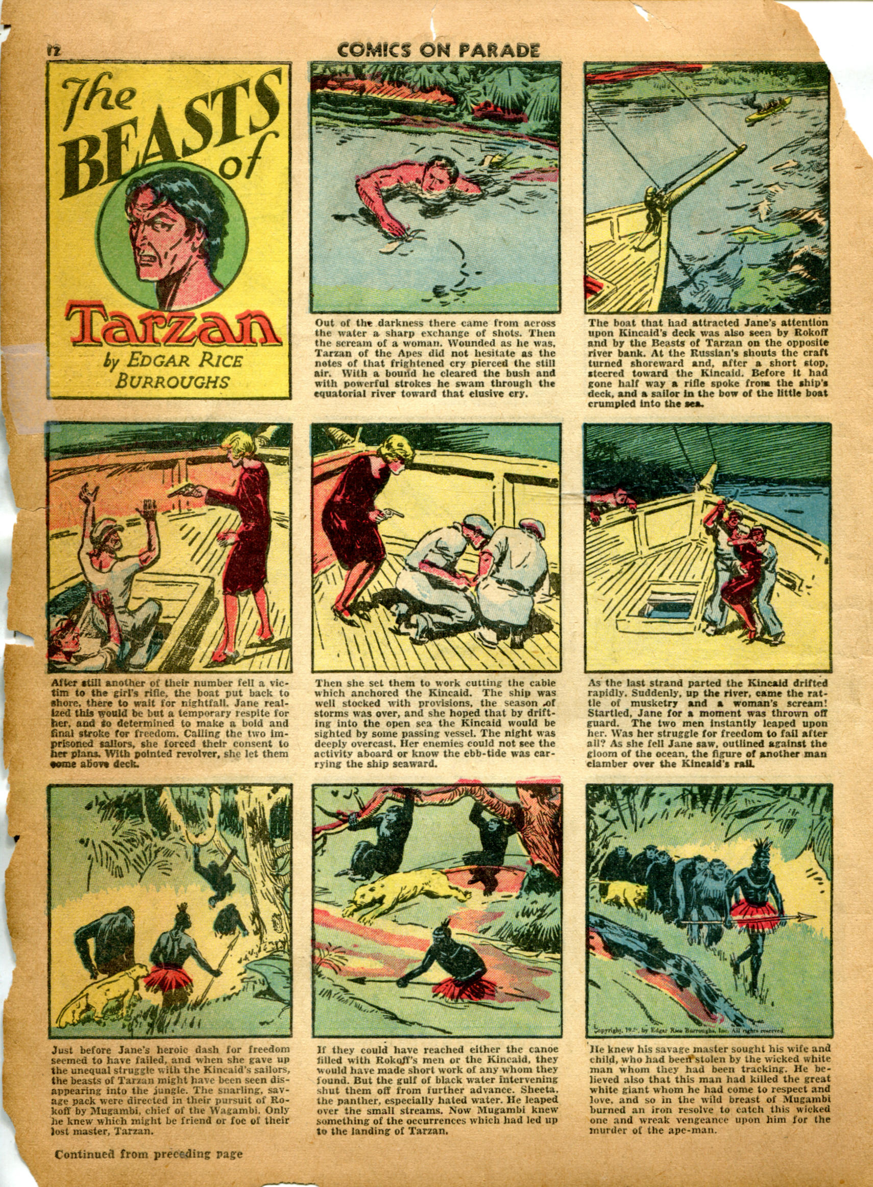 Read online Comics on Parade comic -  Issue #19 - 15