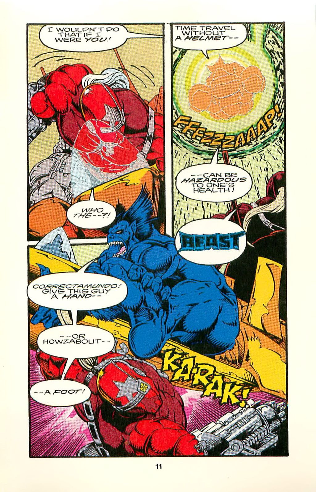 Read online X-Men: Time Gliders comic -  Issue #4 - 14