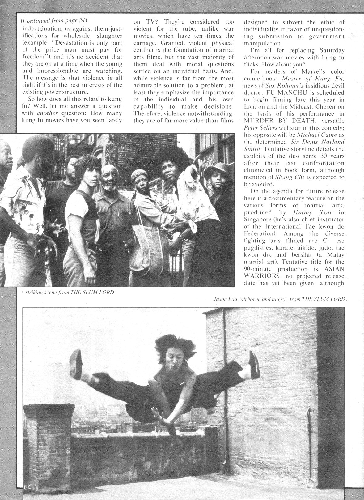 Read online The Deadly Hands of Kung Fu comic -  Issue #30 - 63