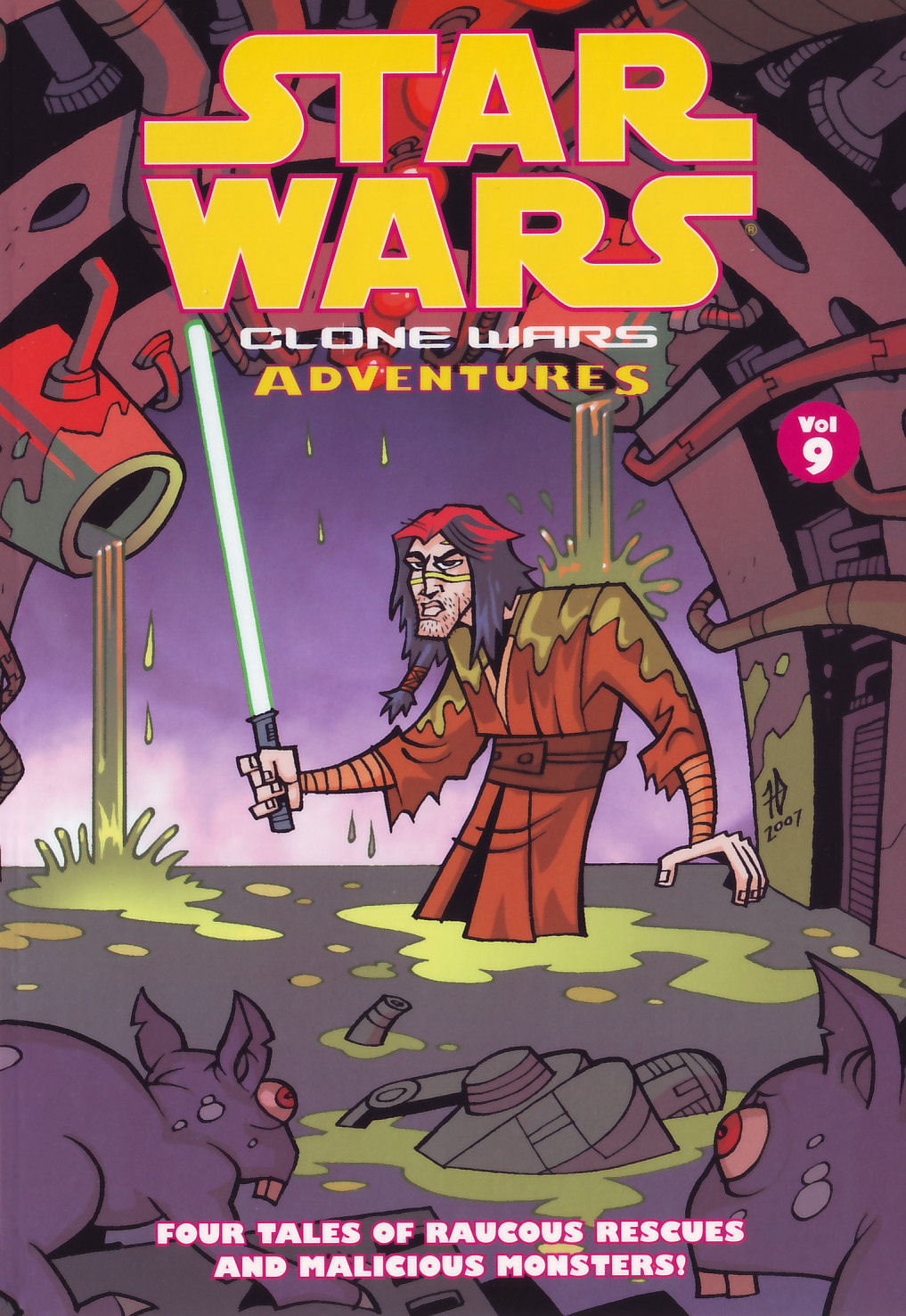 Read online Star Wars: Clone Wars Adventures comic -  Issue # TPB 9 - 1