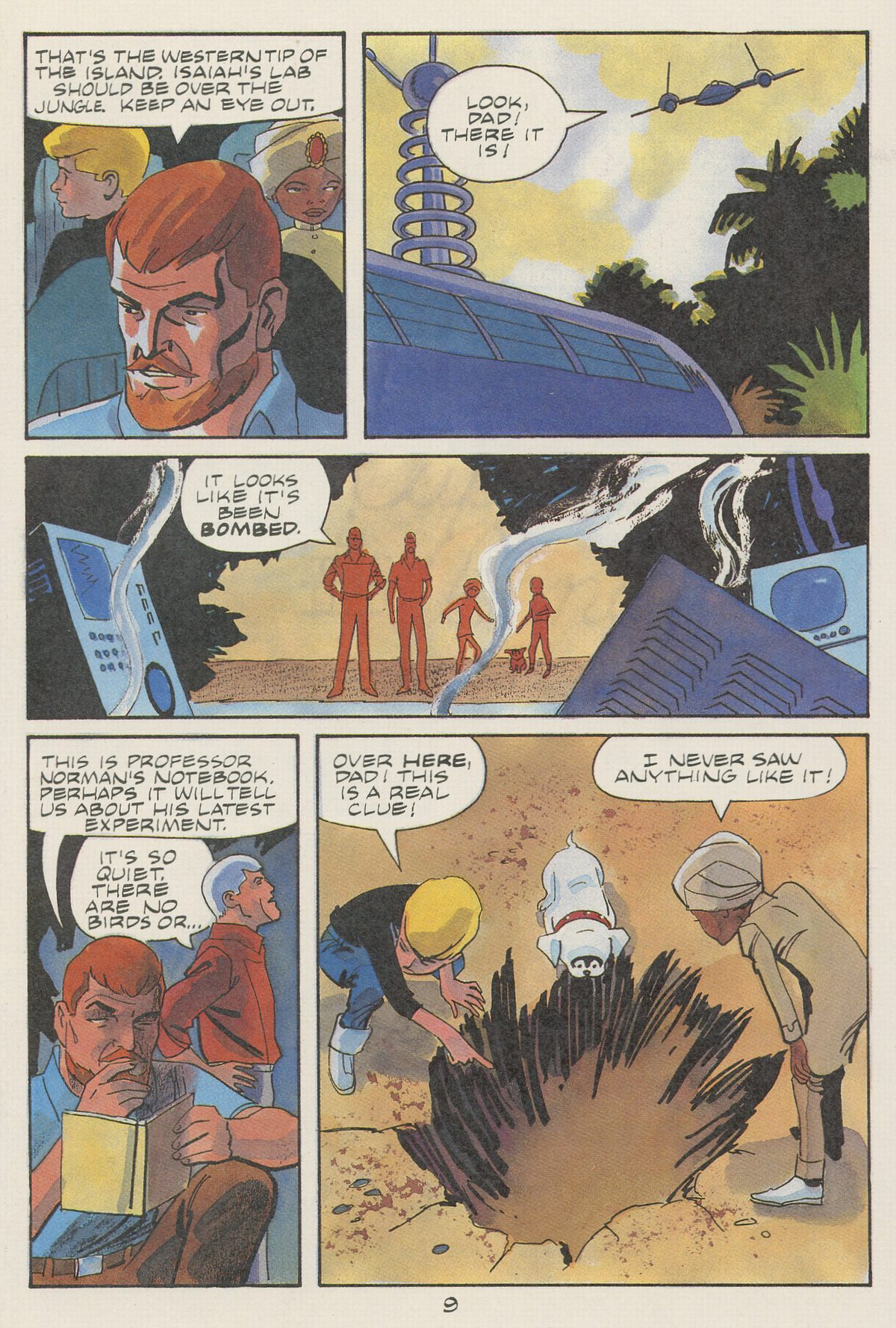 Read online Jonny Quest comic -  Issue #30 - 11