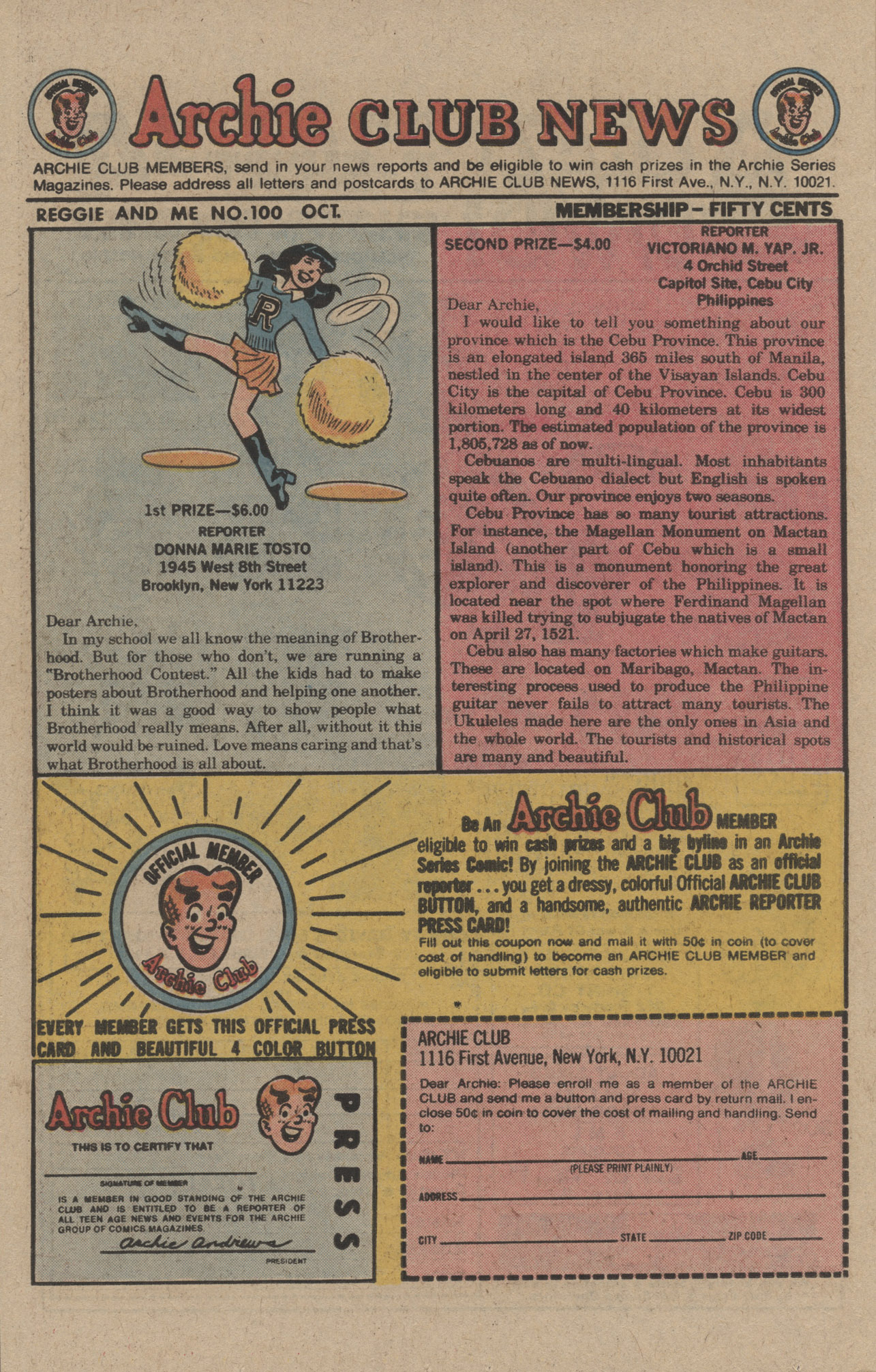 Read online Reggie and Me (1966) comic -  Issue #100 - 26