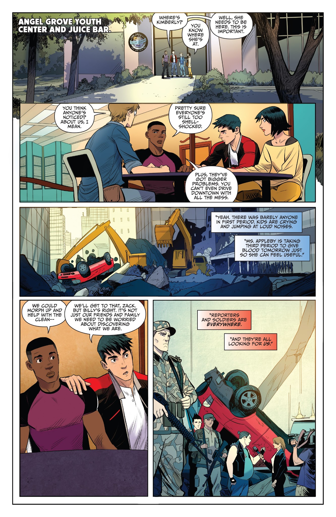Read online Saban's Go Go Power Rangers comic -  Issue #1 - 12