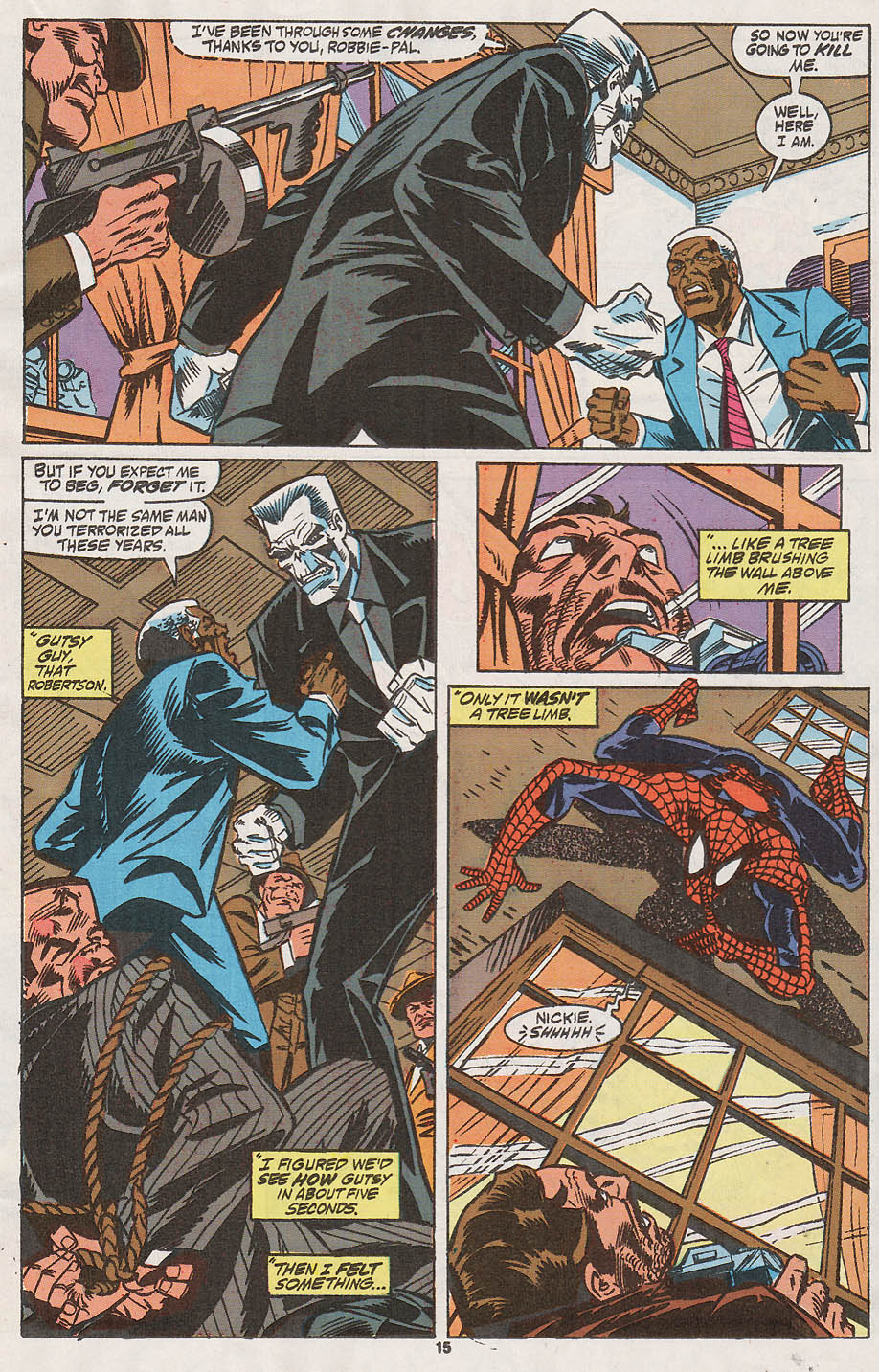Read online Web of Spider-Man (1985) comic -  Issue #68 - 13
