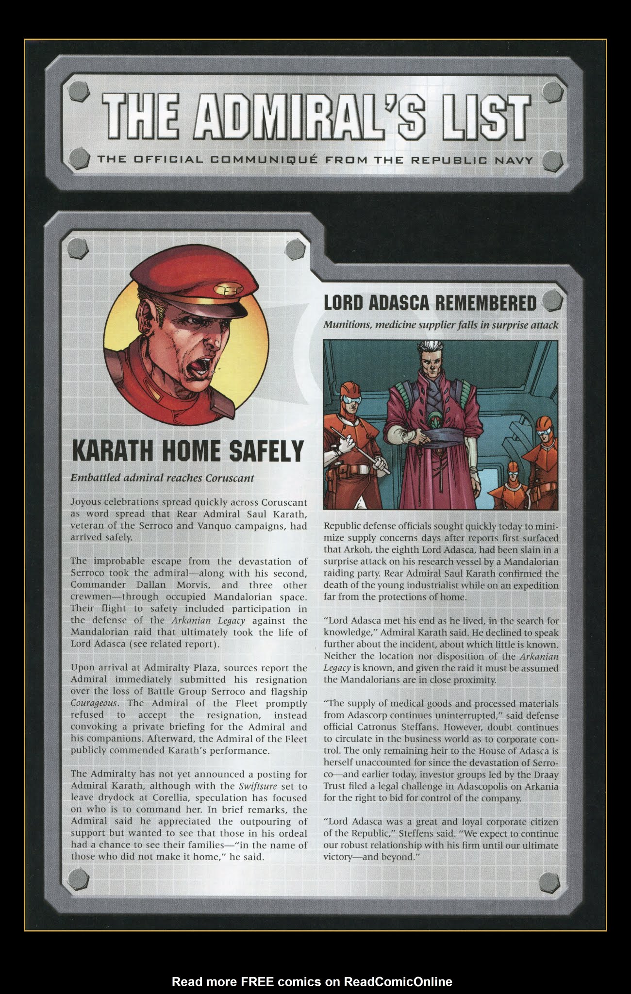 Read online Star Wars Legends: The Old Republic - Epic Collection comic -  Issue # TPB 2 (Part 2) - 7