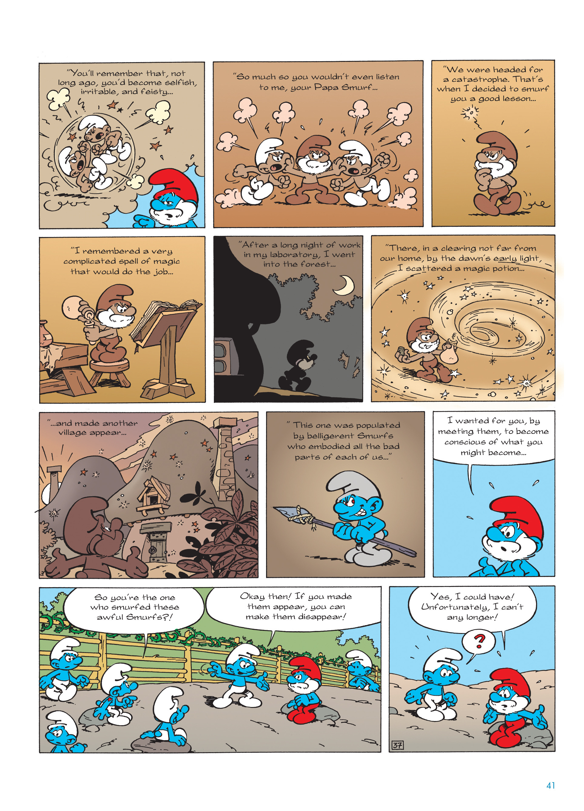 Read online The Smurfs comic -  Issue #22 - 42